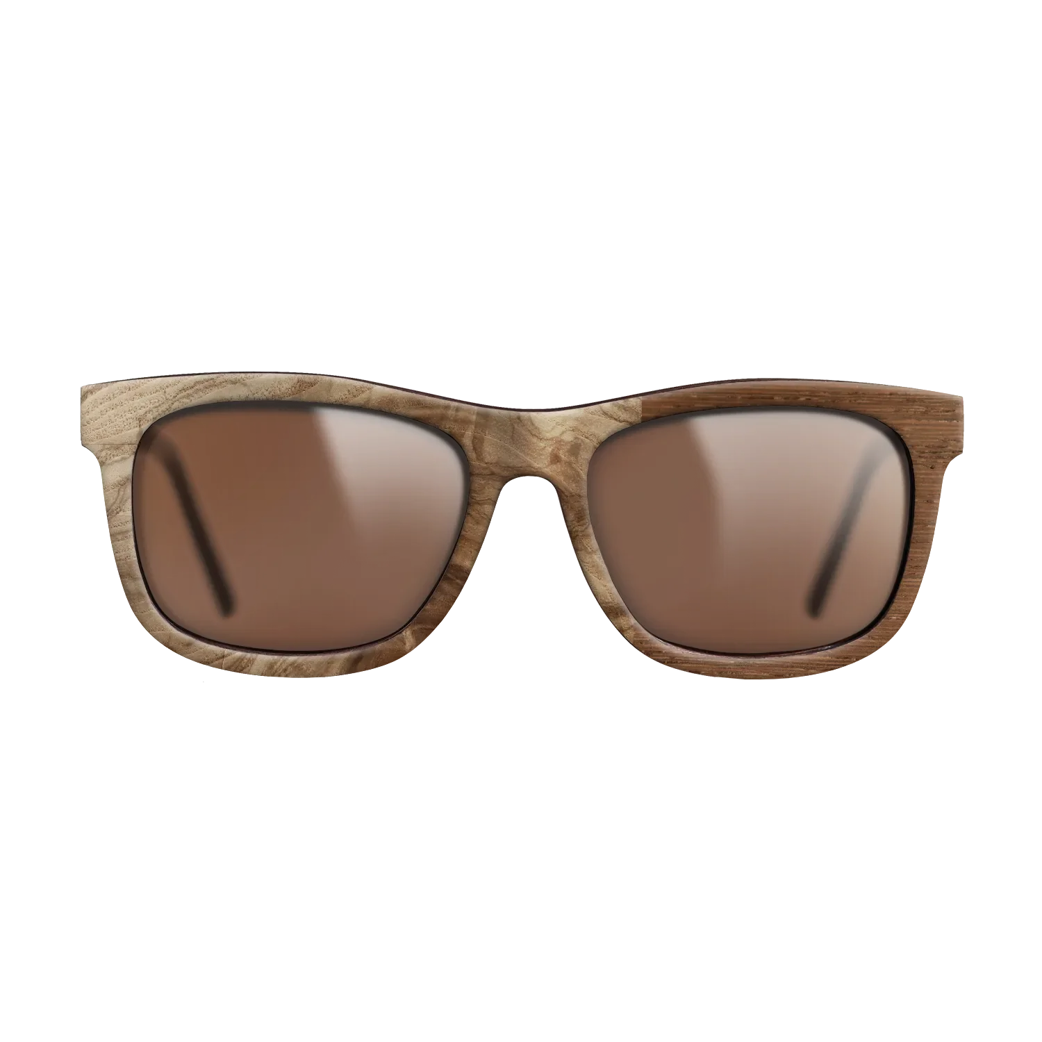 Italian Ebony,Olive Burl,Wenge,Bloodwood: Patch - The Hero - Square - 1361 - SIRIS wood optic