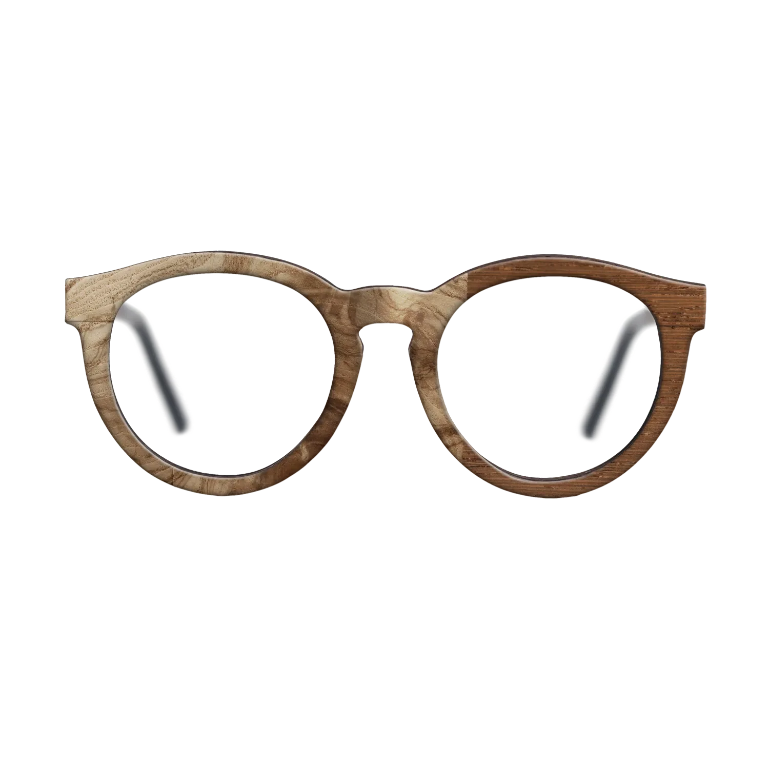 Italian Ebony,Olive Burl,Wenge,Bloodwood: Patch - The Rebel - Round - 1361 - SIRIS wood optic