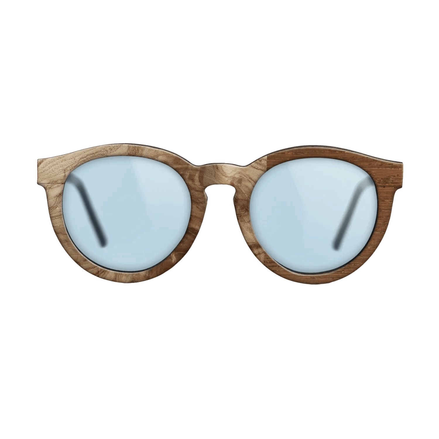 Italian Ebony,Olive Burl,Wenge,Bloodwood: Patch - The Rebel - Round - 1361 - SIRIS wood optic