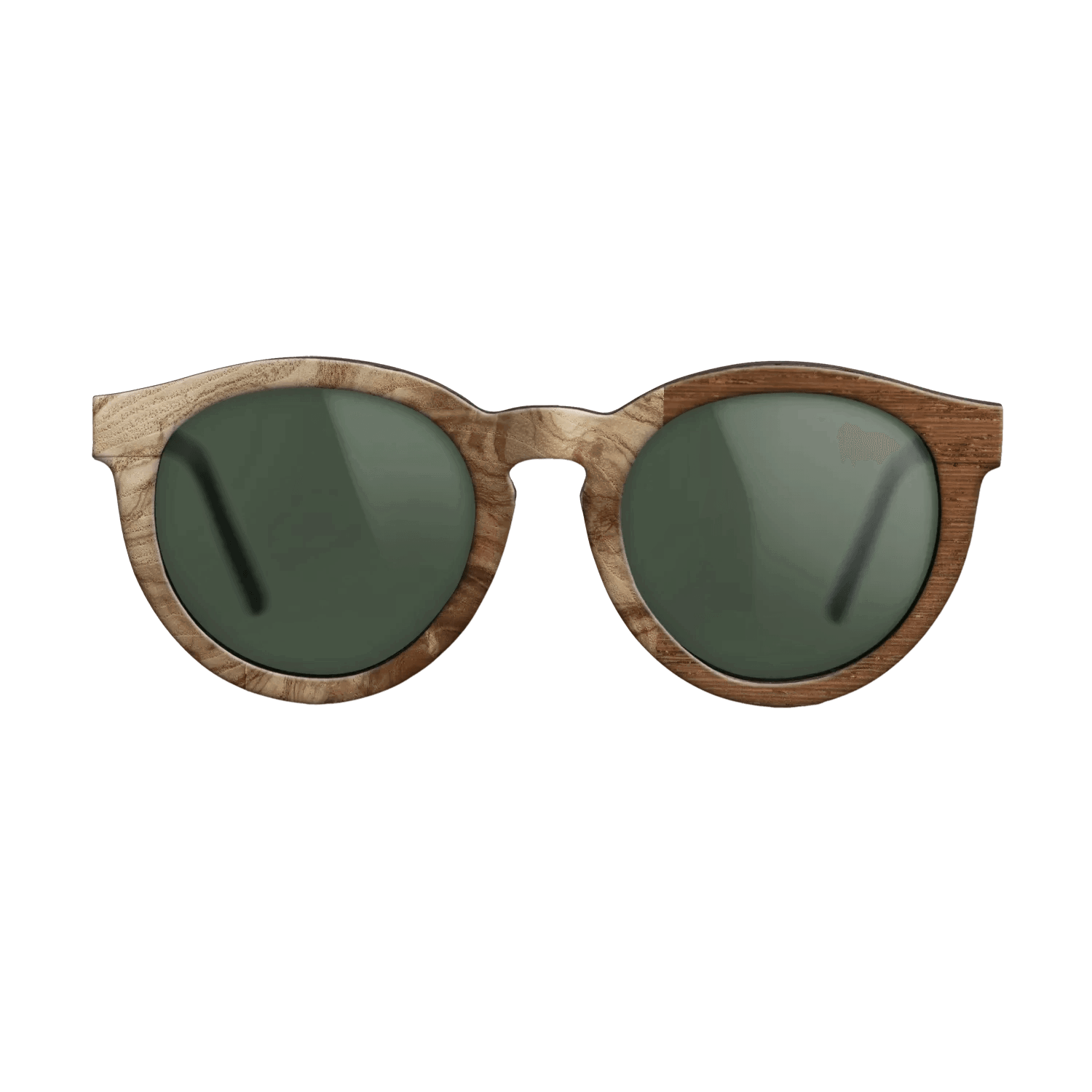 Italian Ebony,Olive Burl,Wenge,Bloodwood: Patch - The Rebel - Round - 1361 - SIRIS wood optic