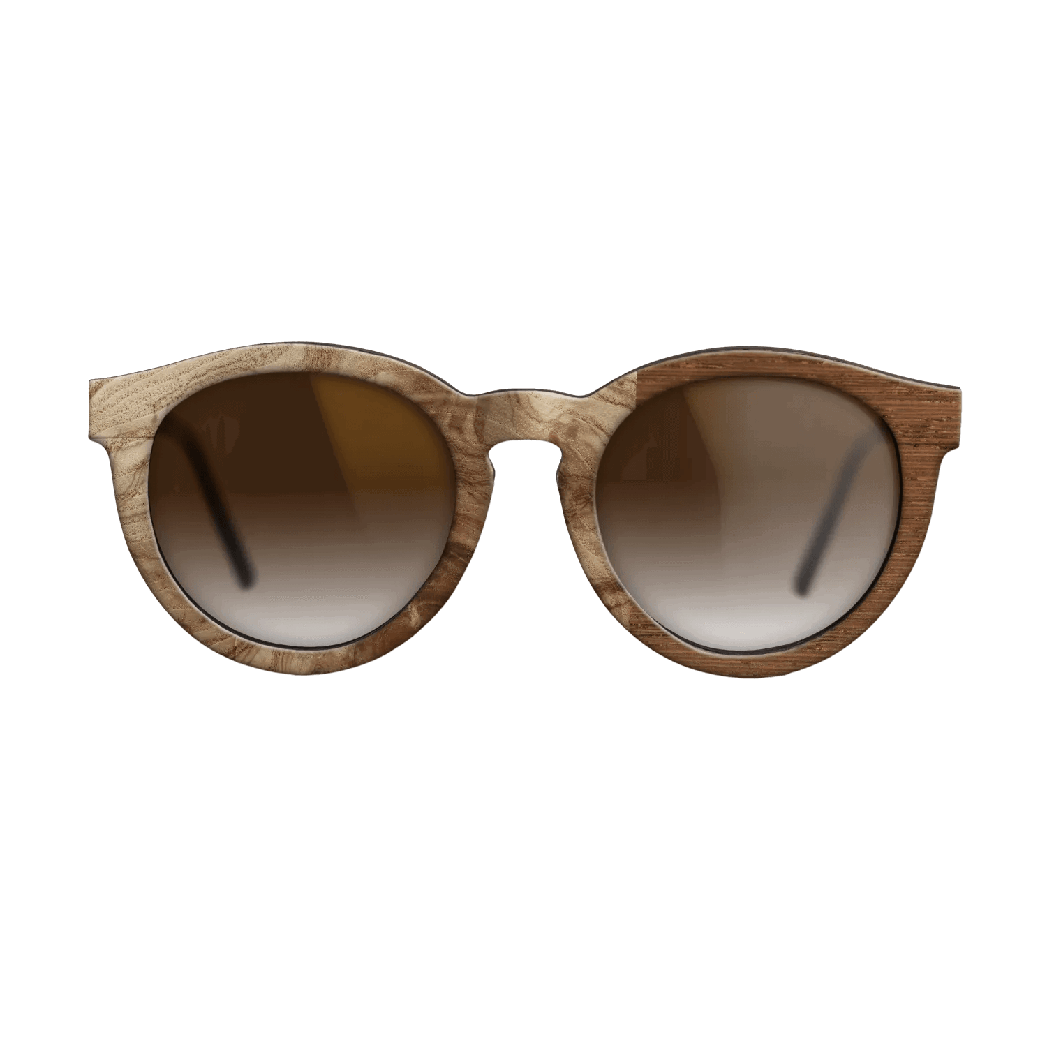 Italian Ebony,Olive Burl,Wenge,Bloodwood: Patch - The Rebel - Round - 1361 - SIRIS wood optic