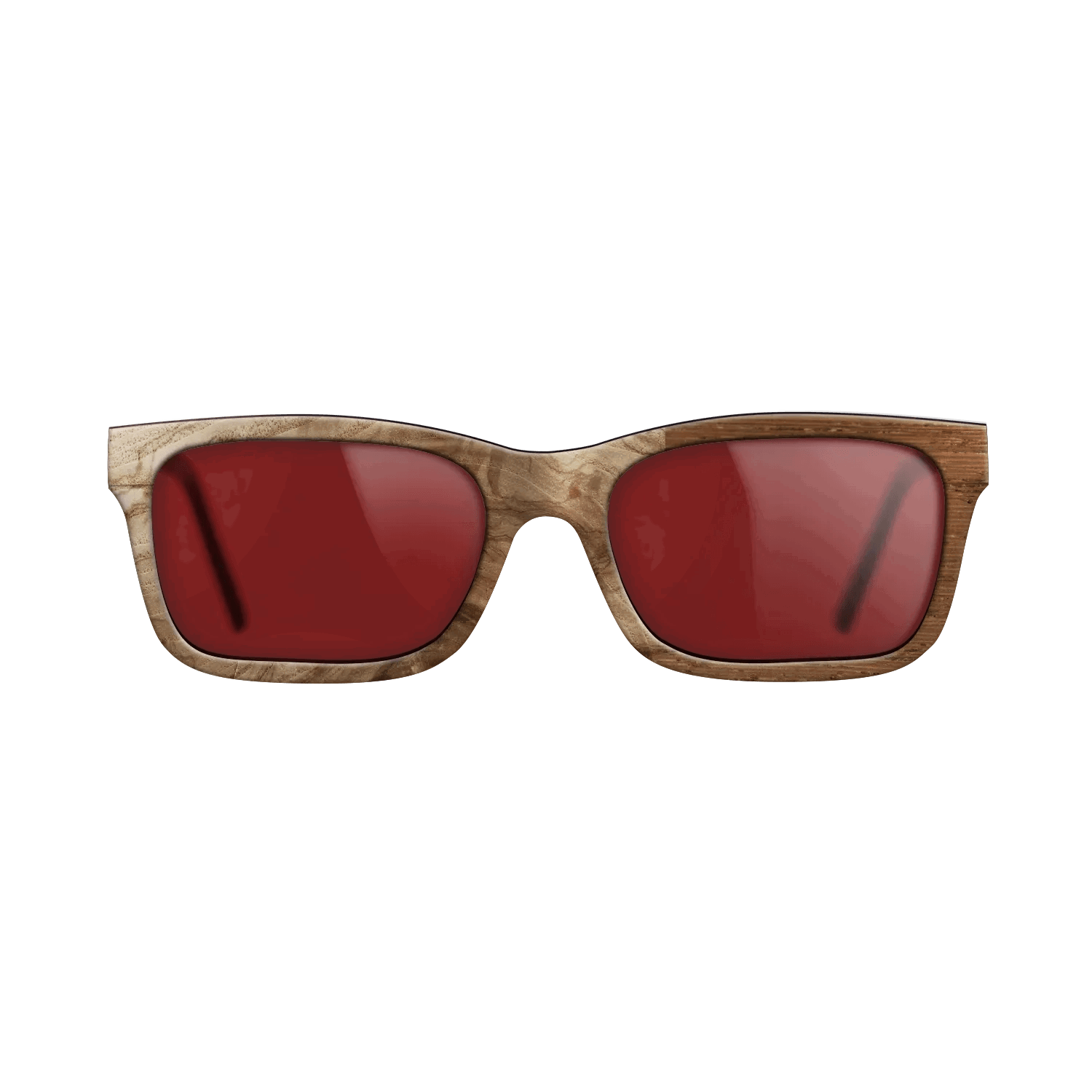 Italian Ebony,Olive Burl,Wenge,Bloodwood: Patch - The Sage - Rectangle - 1361 - SIRIS wood optic