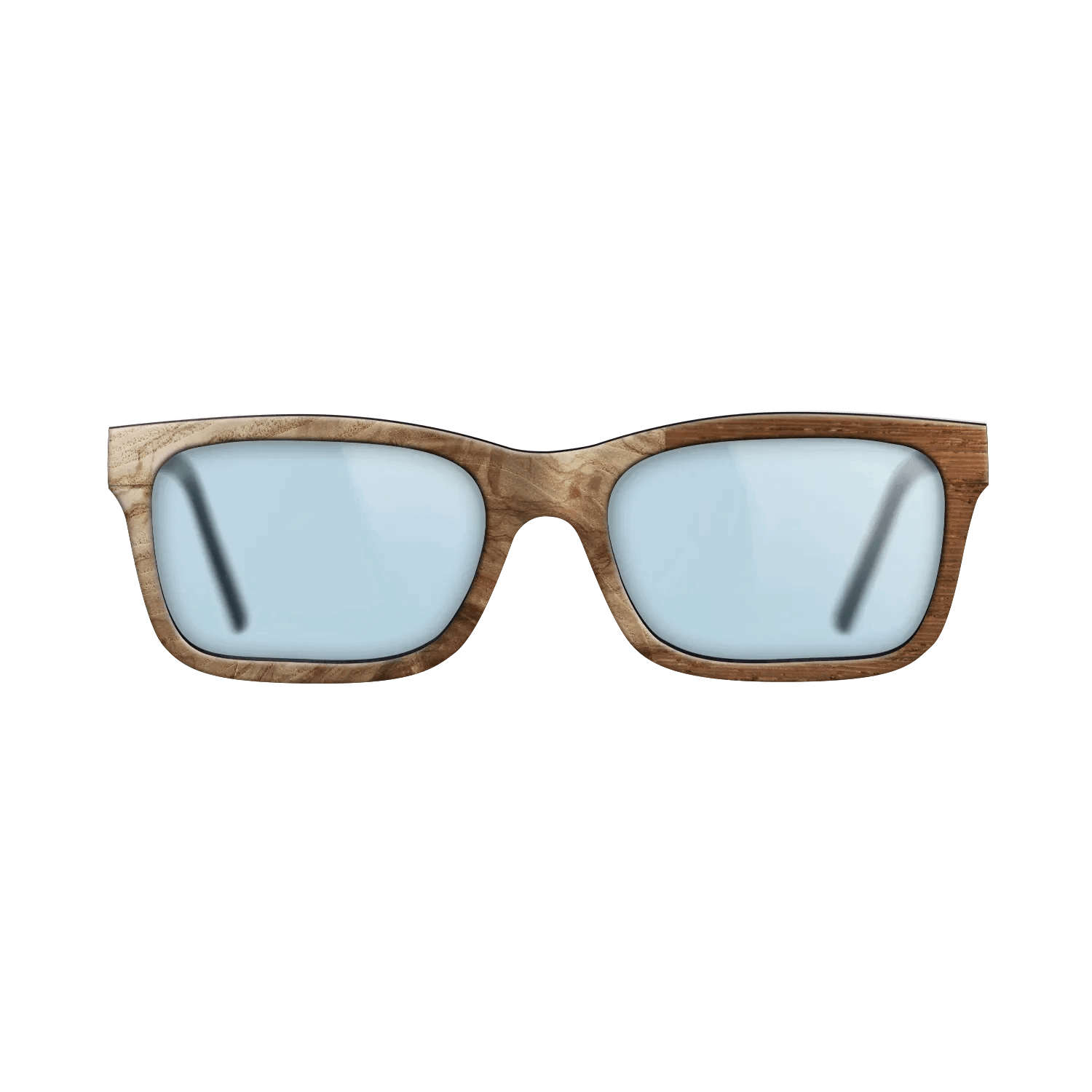 Italian Ebony,Olive Burl,Wenge,Bloodwood: Patch - The Sage - Rectangle - 1361 - SIRIS wood optic