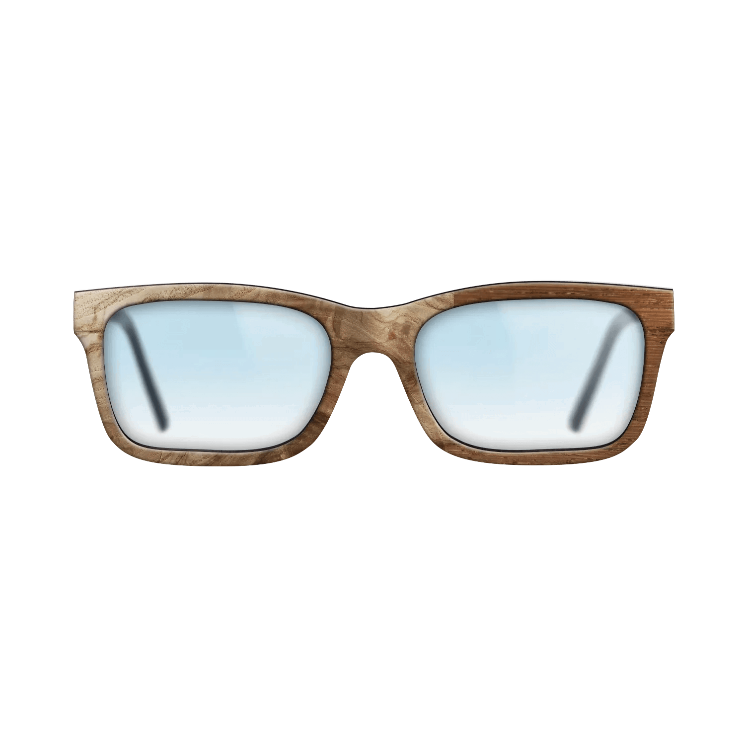 Italian Ebony,Olive Burl,Wenge,Bloodwood: Patch - The Sage - Rectangle - 1361 - SIRIS wood optic