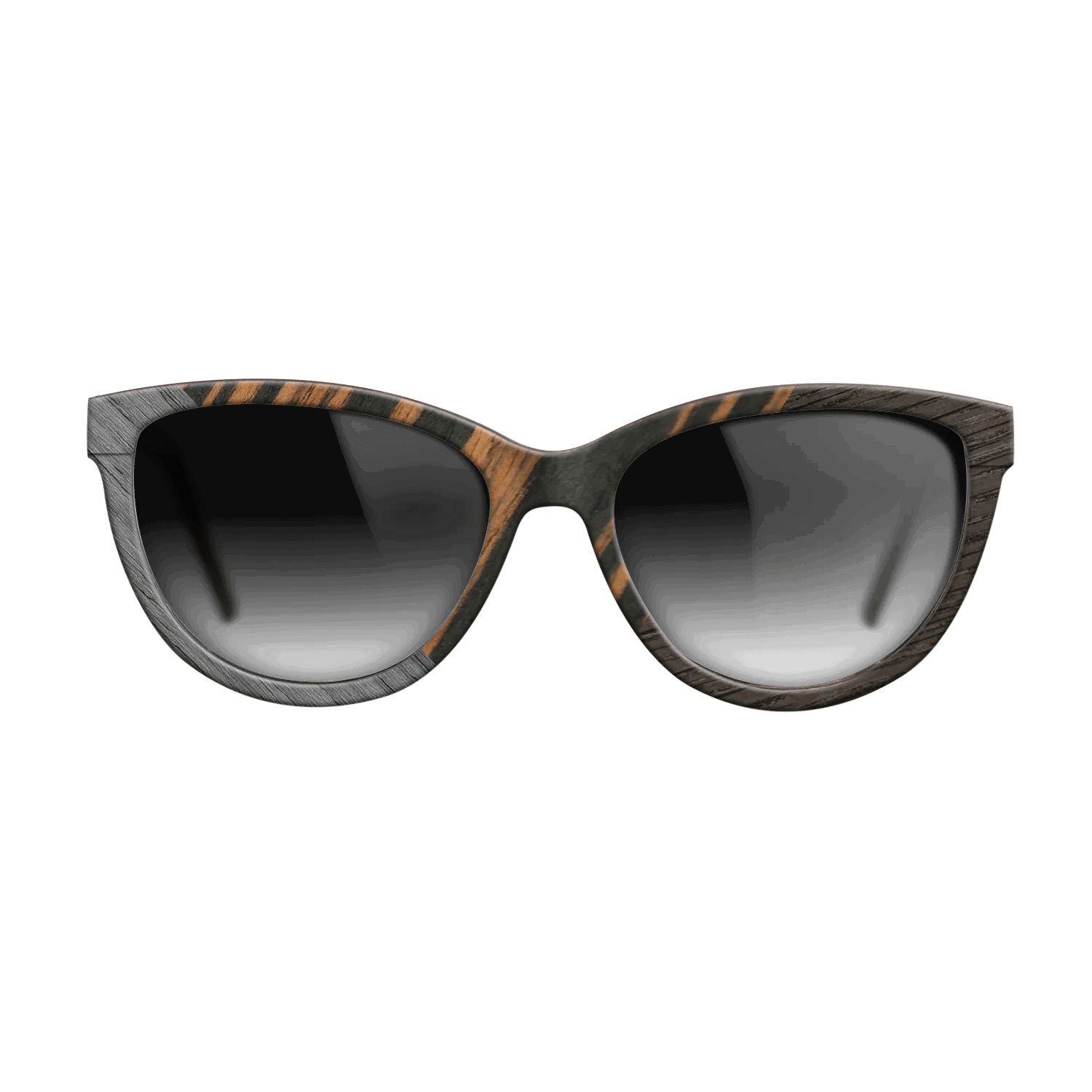 Italian Ebony,Poplar Dyed: Grey,Fumed Oak: Angle Cut - The Maiden - Cat - 1650 - SIRIS wood optic