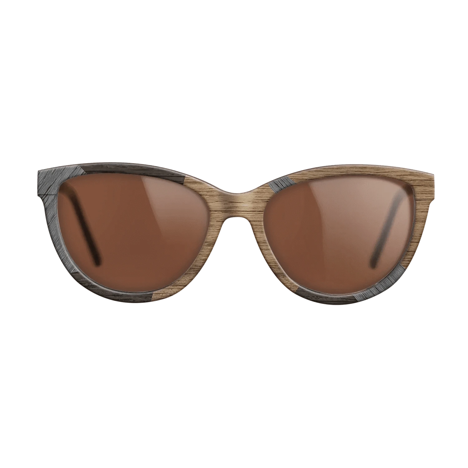 Italian Ebony,Poplar Dyed: Grey,Walnut: Straight Grain,Fumed Oak: Fractal - The Maiden - Cat - SIRIS wood optic