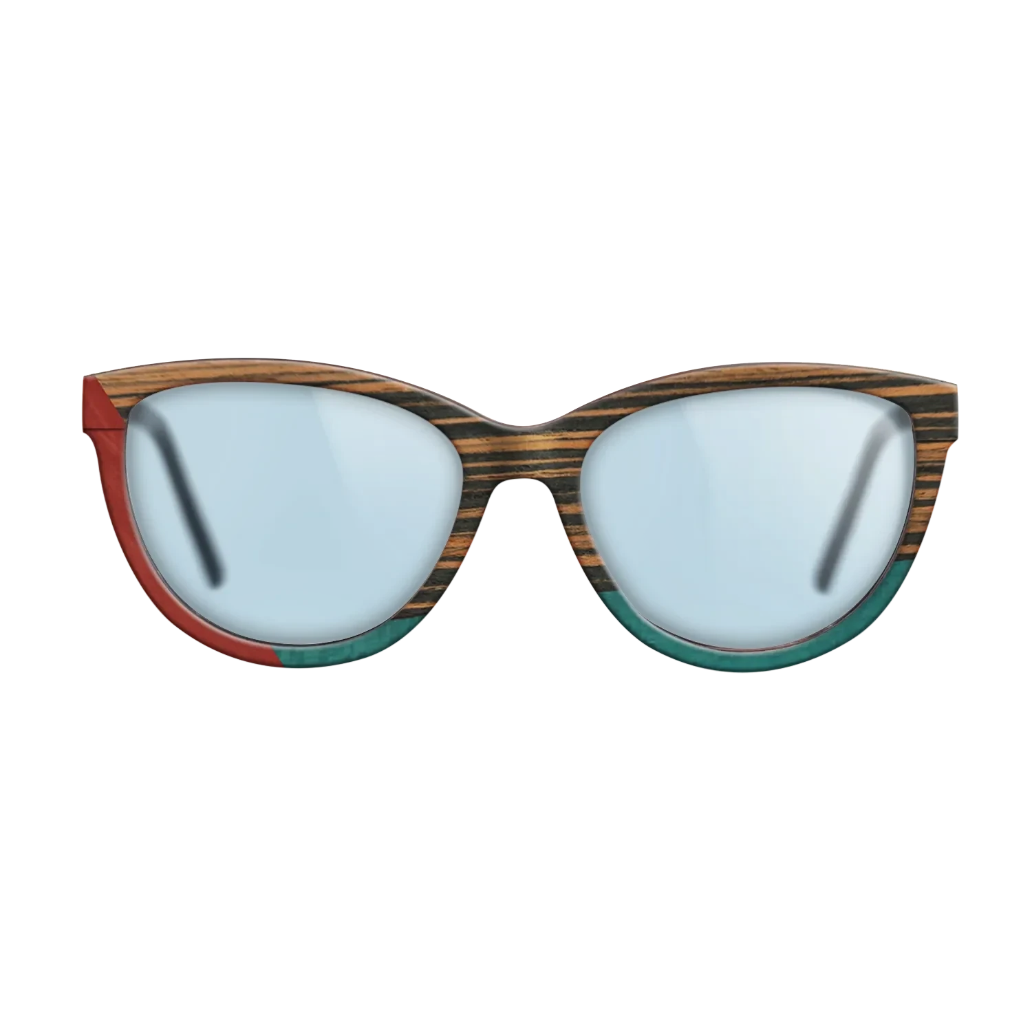 Italian Ebony,Poplar Dyed: Red,Fumed Oak,Poplar Dyed: Turquoise: Bauhaus - The Maiden - Cat - SIRIS wood optic