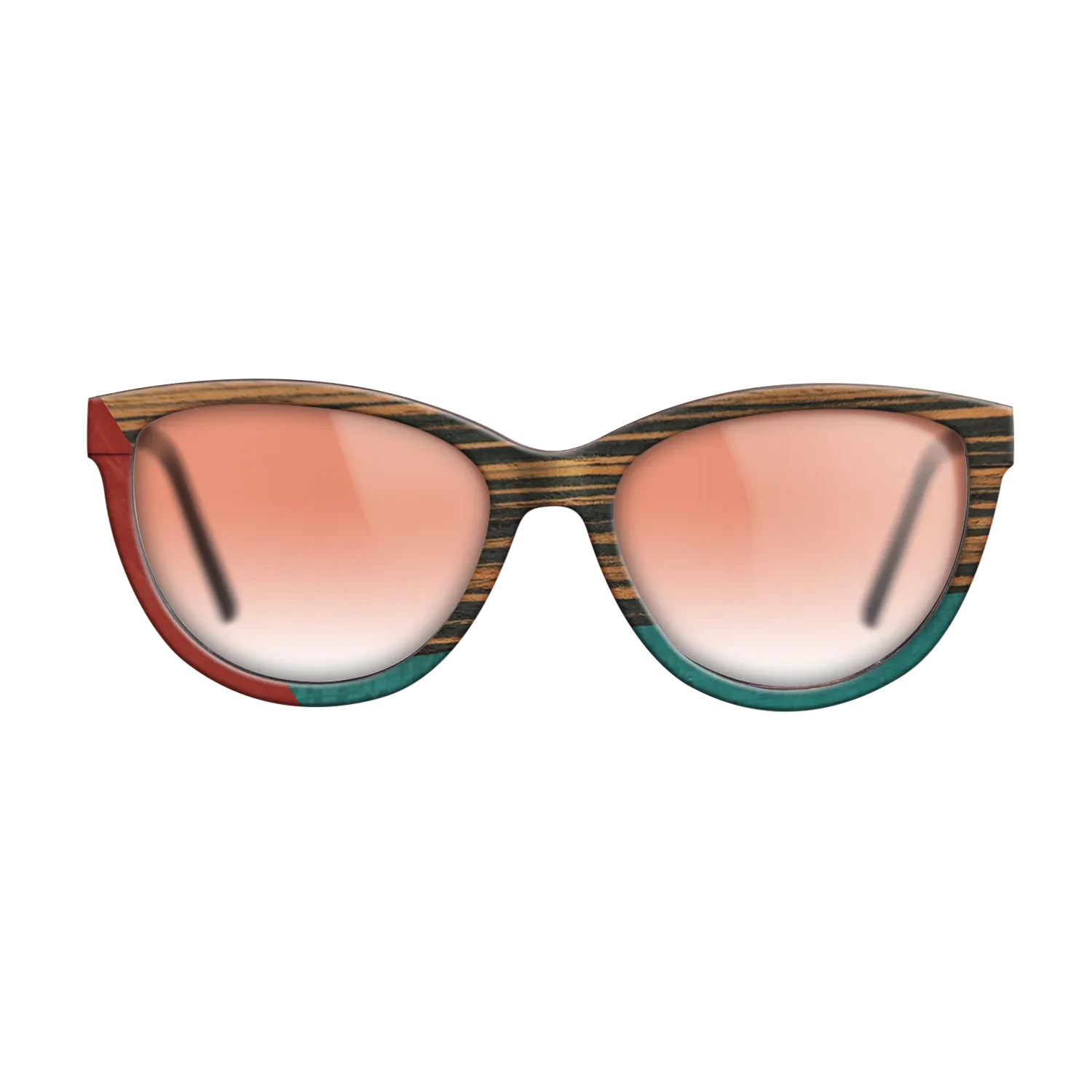 Italian Ebony,Poplar Dyed: Red,Fumed Oak,Poplar Dyed: Turquoise: Bauhaus - The Maiden - Cat - SIRIS wood optic