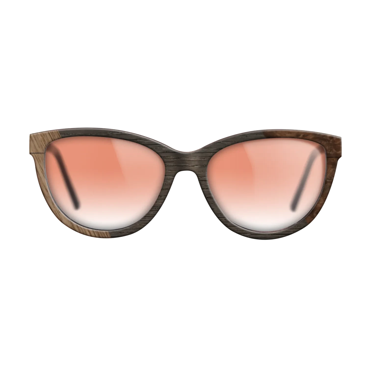 Walnut Burl,Walnut: Straight Grain,Fumed Oak: Bauhaus - The Maiden - Cat - SIRIS wood optic