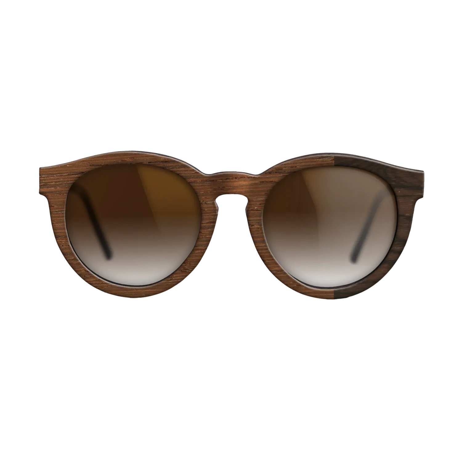 Wenge,Ziricote Dark Quartered: Bauhaus - The Rebel - Round - SIRIS wood optic