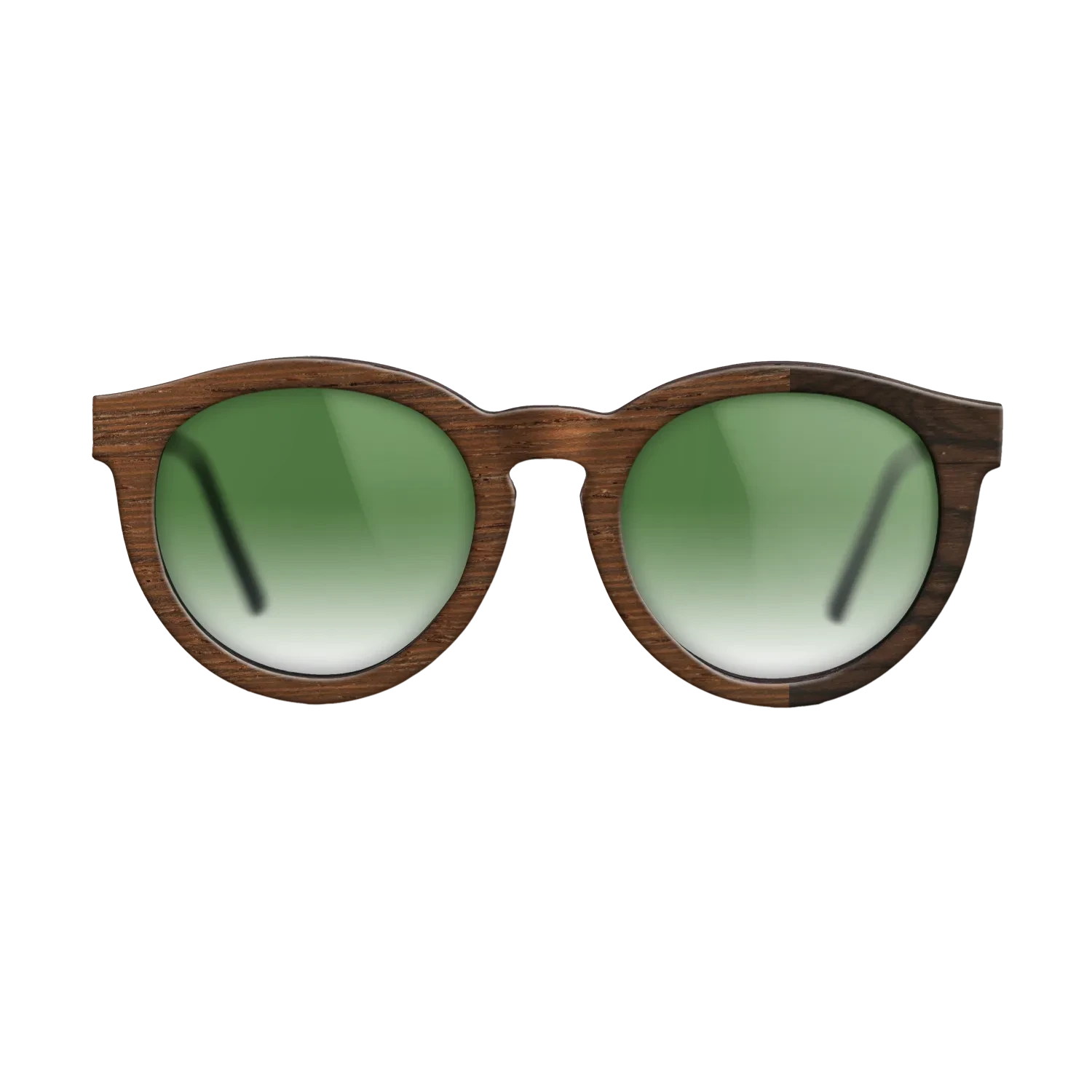 Wenge,Ziricote Dark Quartered: Bauhaus - The Rebel - Round - SIRIS wood optic