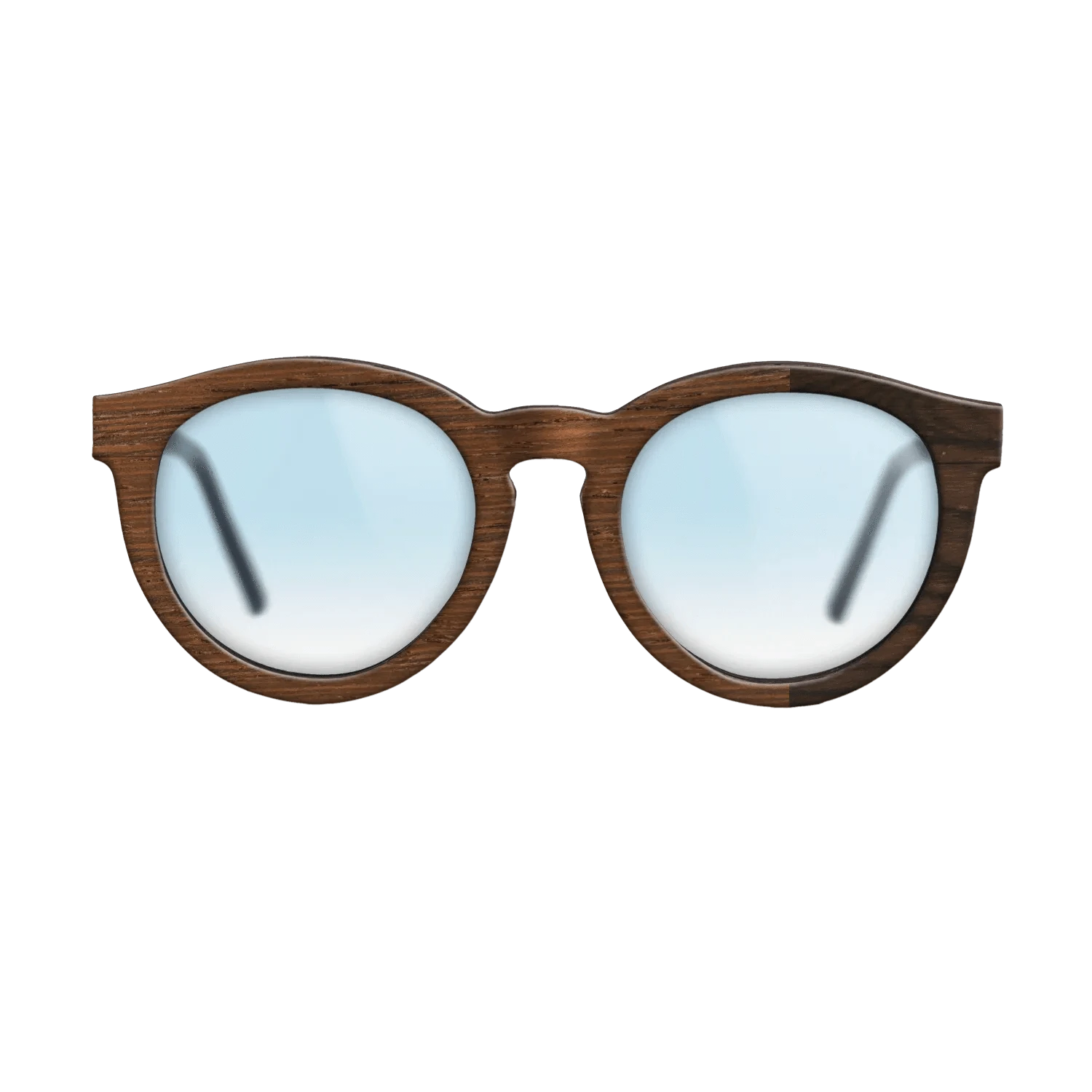 Wenge,Ziricote Dark Quartered: Bauhaus - The Rebel - Round - SIRIS wood optic