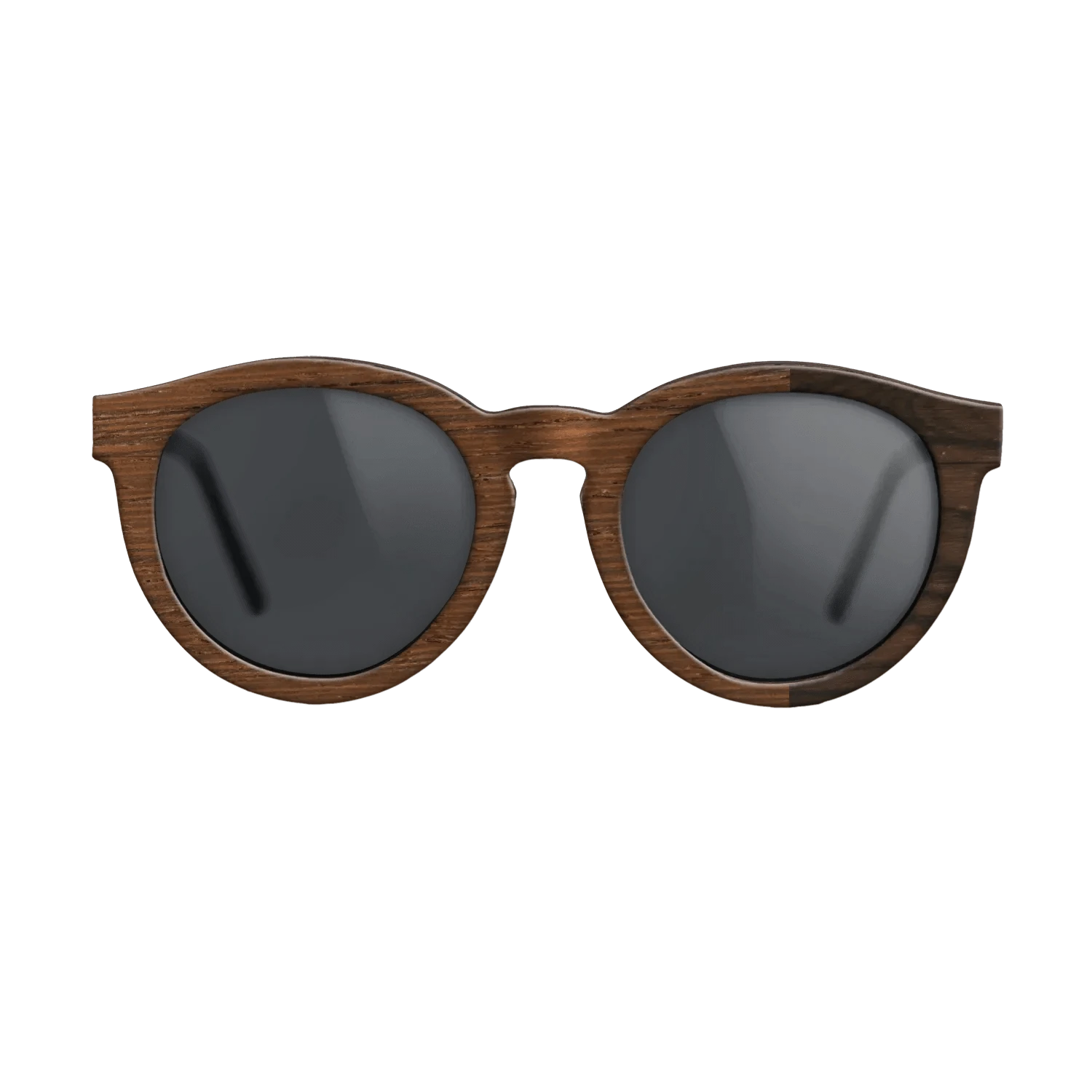 Wenge,Ziricote Dark Quartered: Bauhaus - The Rebel - Round - SIRIS wood optic