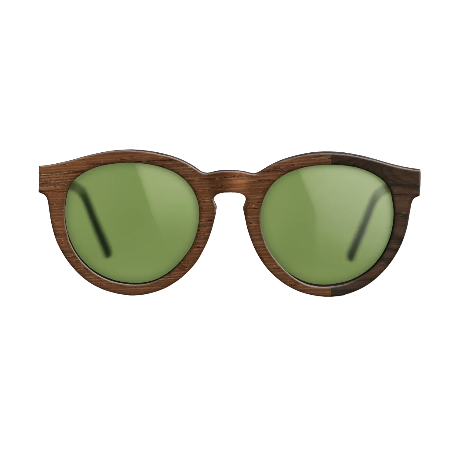 Wenge,Ziricote Dark Quartered: Bauhaus - The Rebel - Round - SIRIS wood optic