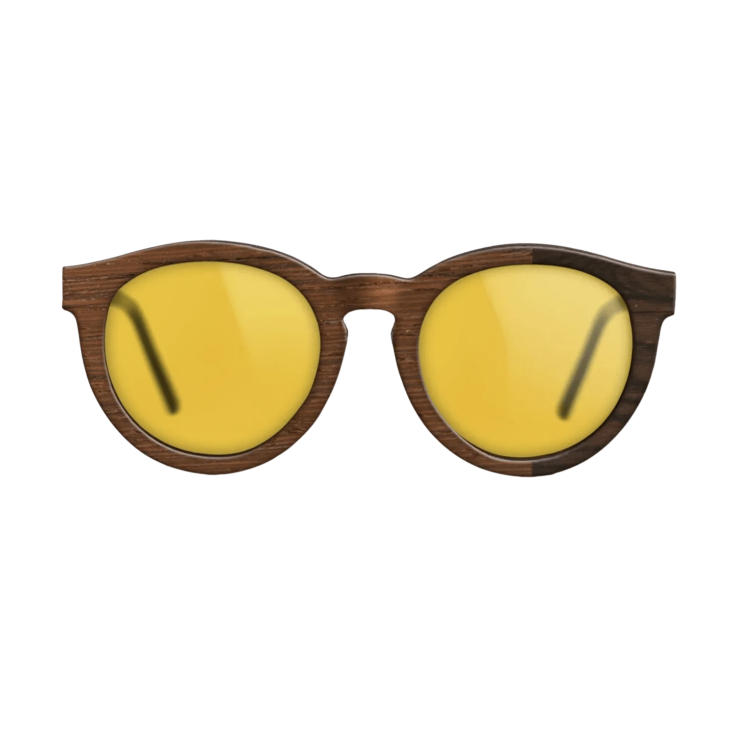 Wenge,Ziricote Dark Quartered: Bauhaus - The Rebel - Round - SIRIS wood optic