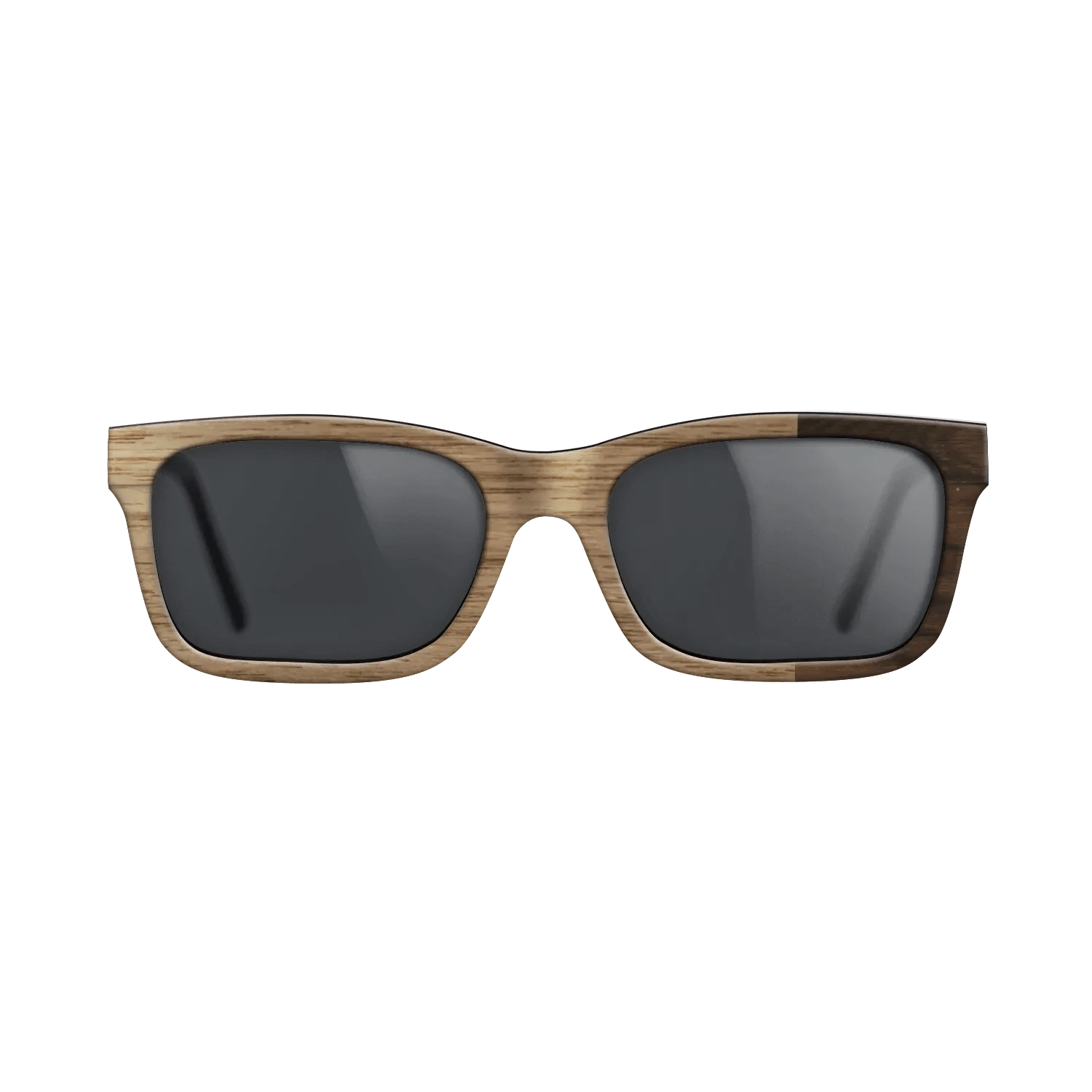 Walnut: Straight Grain,Ziricote Dark Quartered: Bauhaus - The Sage - Rectangle - SIRIS wood optic