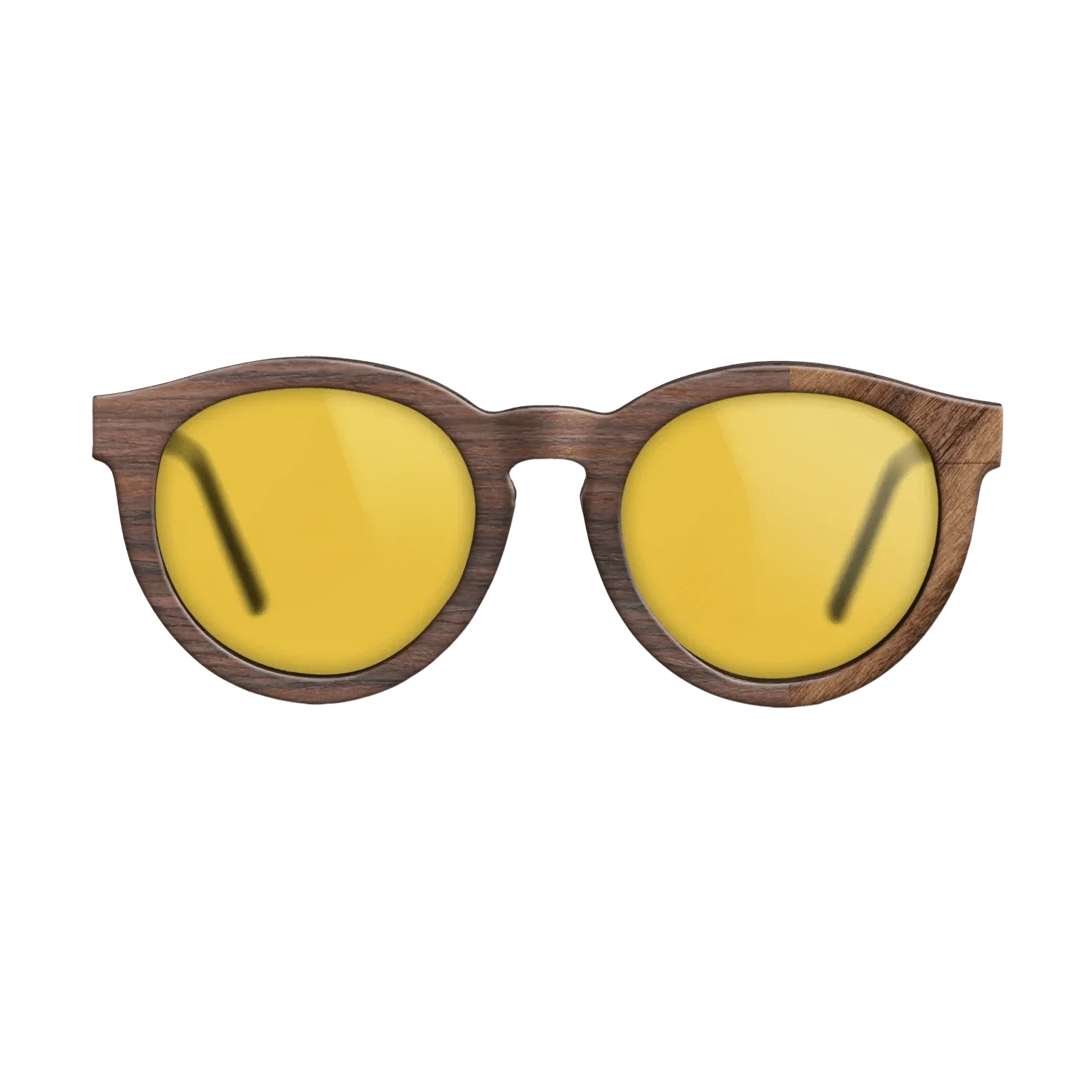 Rosewood Reconstituted,Santos Rosewood Dark: Bauhaus - The Rebel - Round - SIRIS wood optic