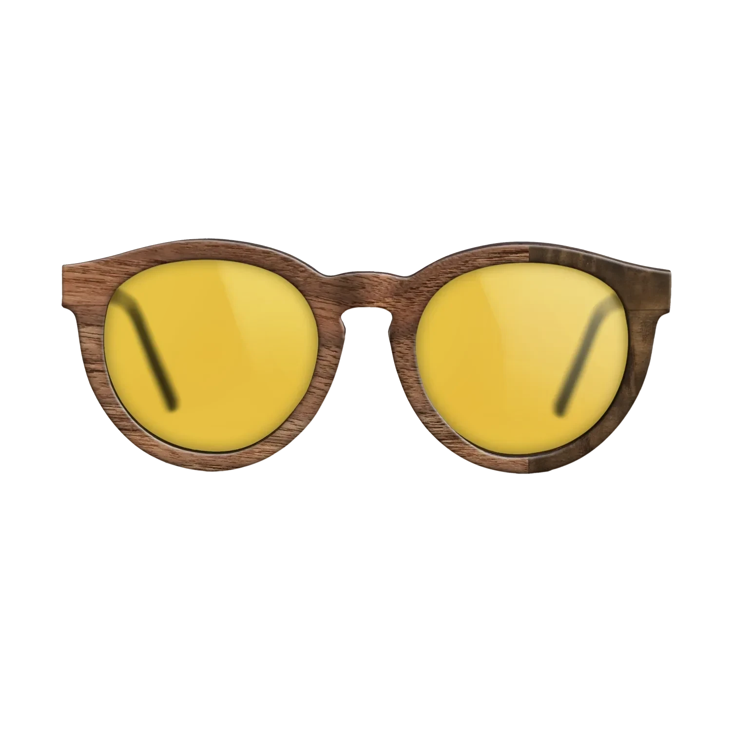 Walnut Claro Dark,Fumed Eucalyptus: Bauhaus - The Rebel - Round - SIRIS wood optic