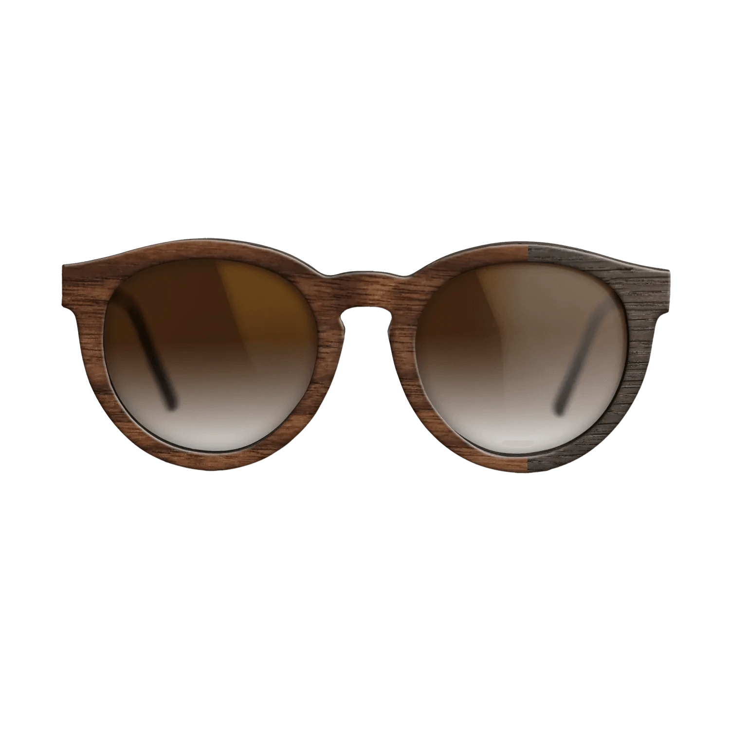Walnut Claro Dark,Fumed Oak: Bauhaus - The Rebel - Round - SIRIS wood optic