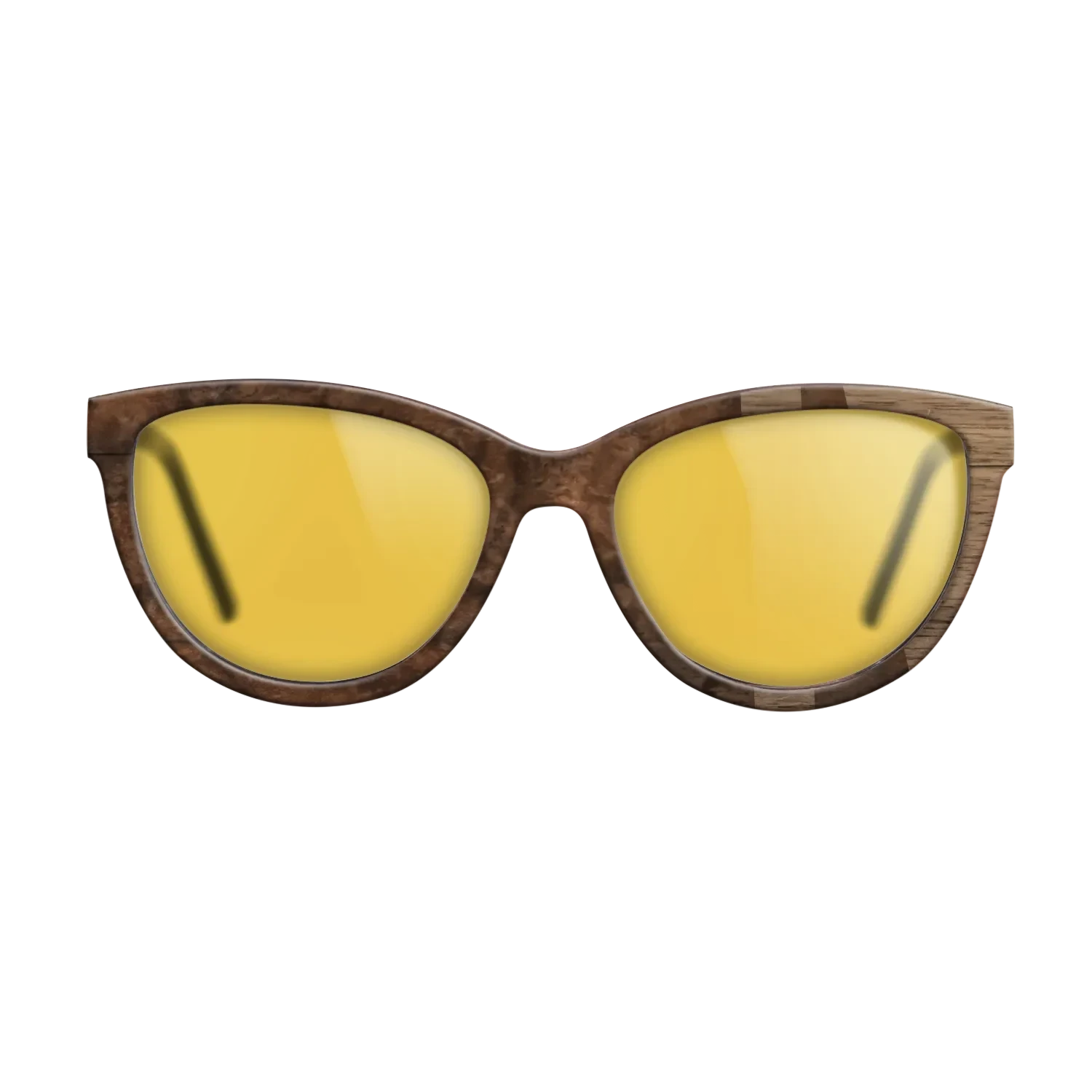 Walnut Burl,Walnut: Straight Grain: Bauhaus - The Maiden - Cat - SIRIS wood optic