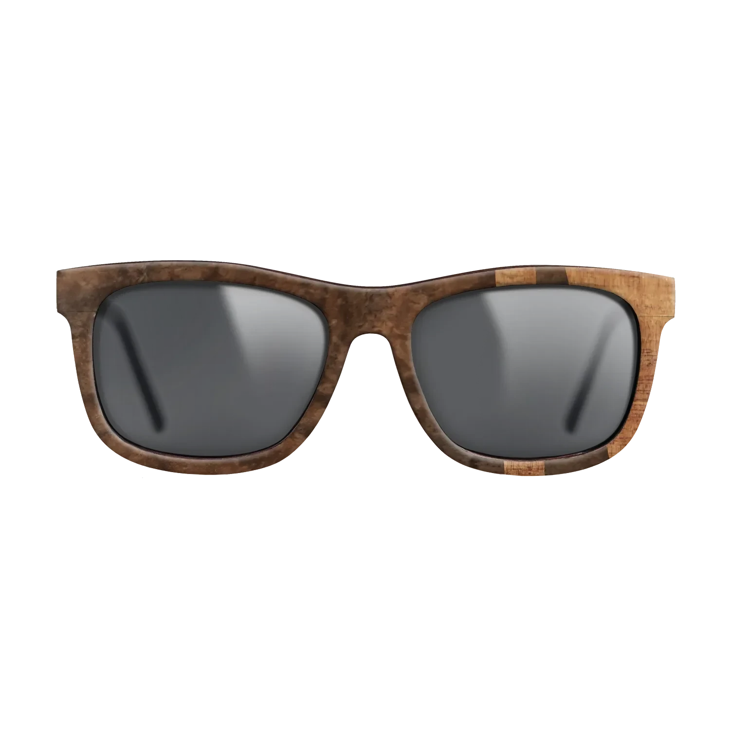 Walnut Burl,Koa: Bauhaus - The Hero - Square - SIRIS wood optic