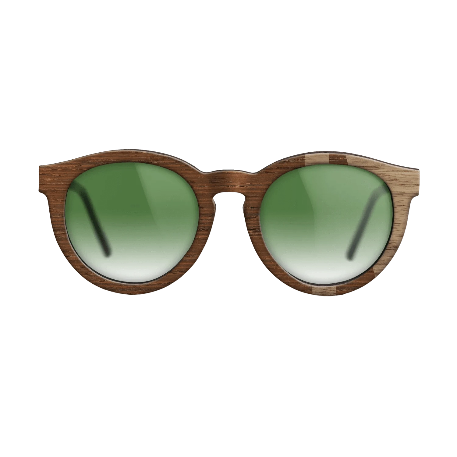 Wenge,Walnut: Straight Grain: Bauhaus - The Rebel - Round - SIRIS wood optic