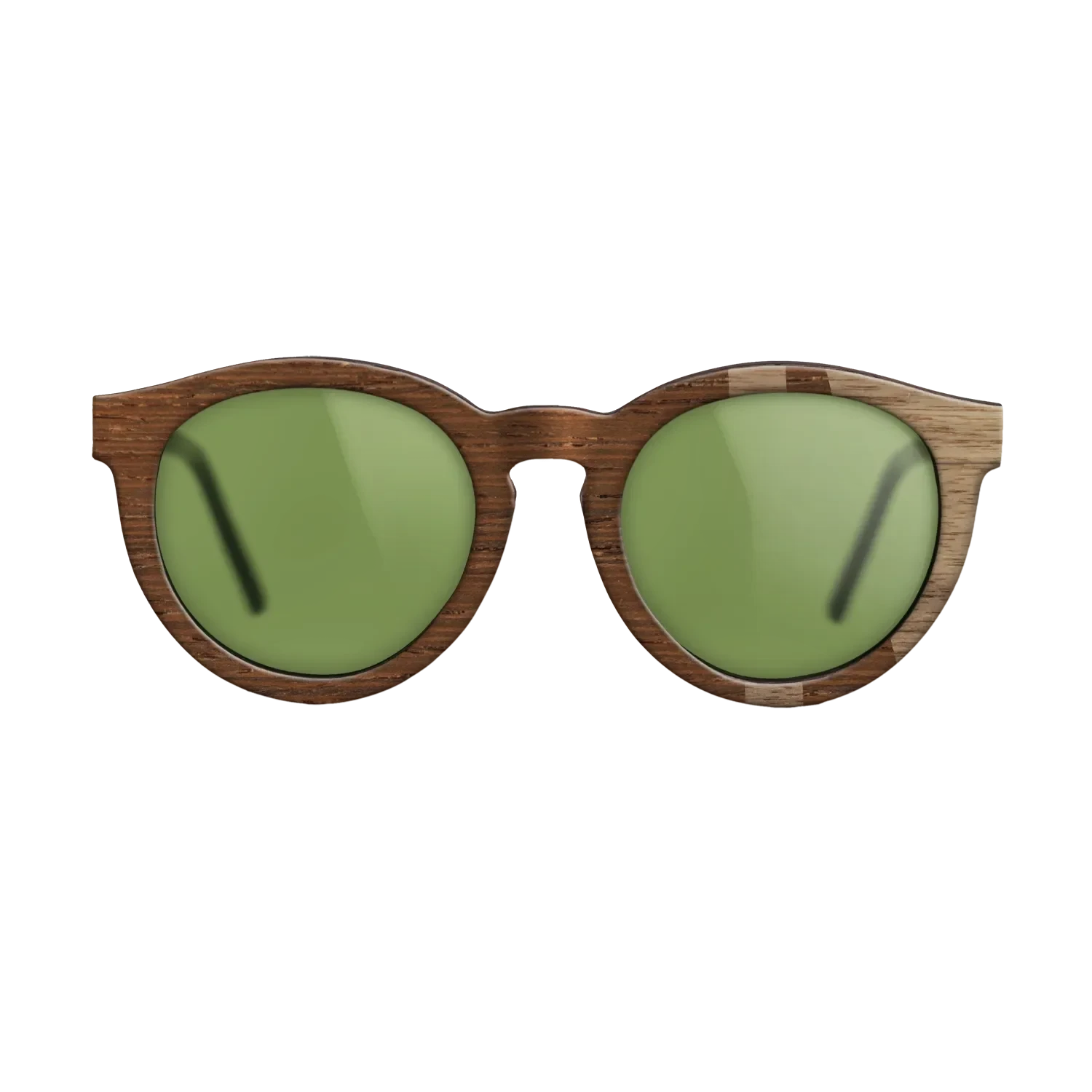 Wenge,Walnut: Straight Grain: Bauhaus - The Rebel - Round - SIRIS wood optic