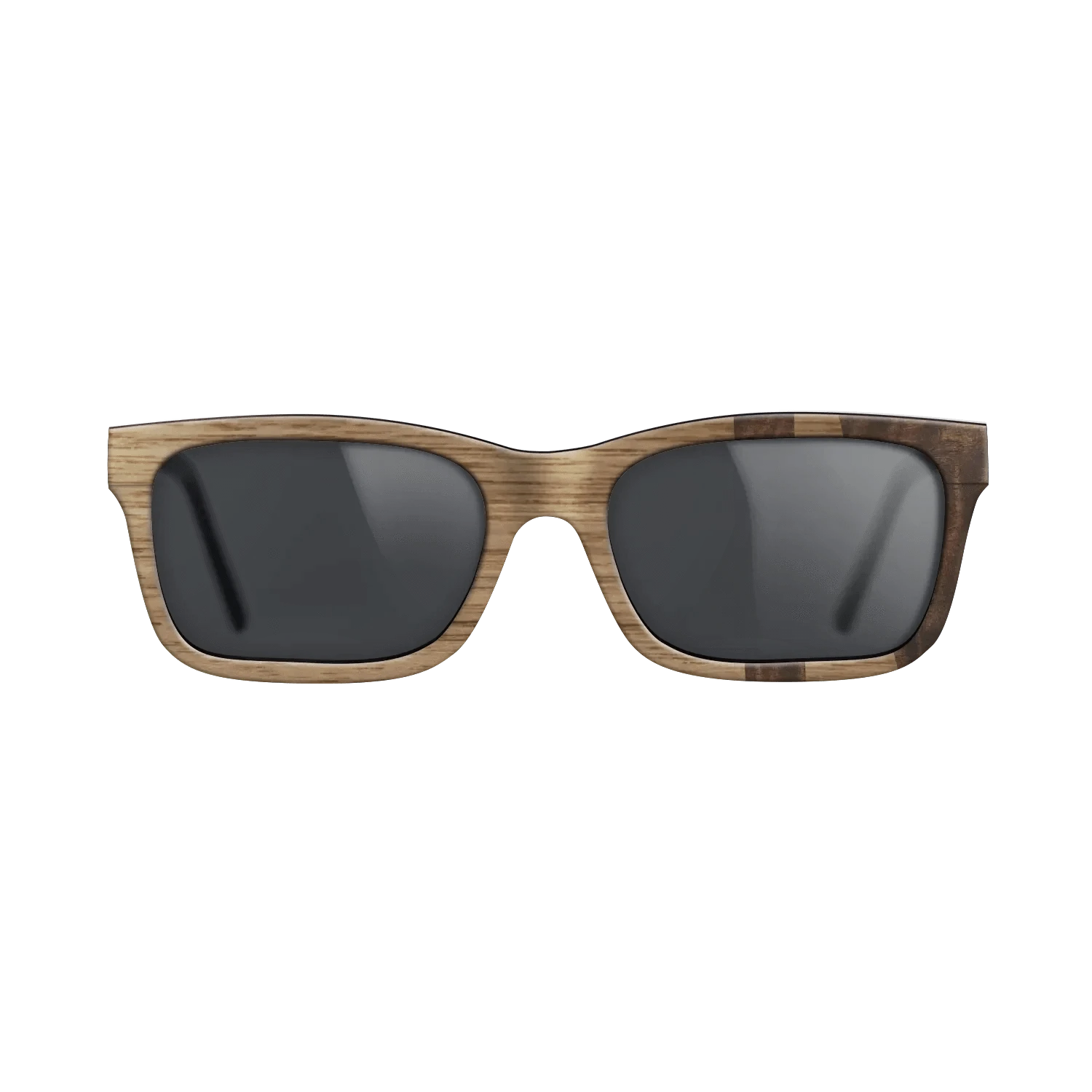 Walnut: Straight Grain,Fumed Eucalyptus: Bauhaus - The Sage - Rectangle - SIRIS wood optic