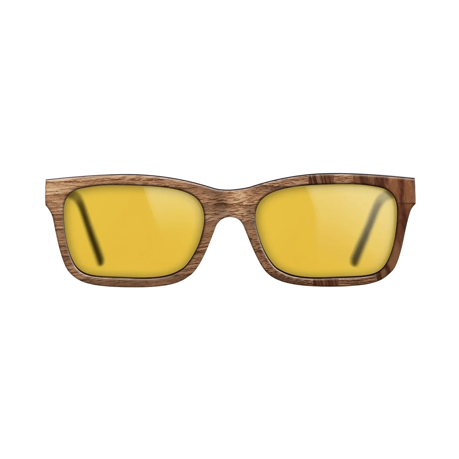 Walnut Claro Dark,Kingwood: Bauhaus - The Sage - Rectangle - SIRIS wood optic