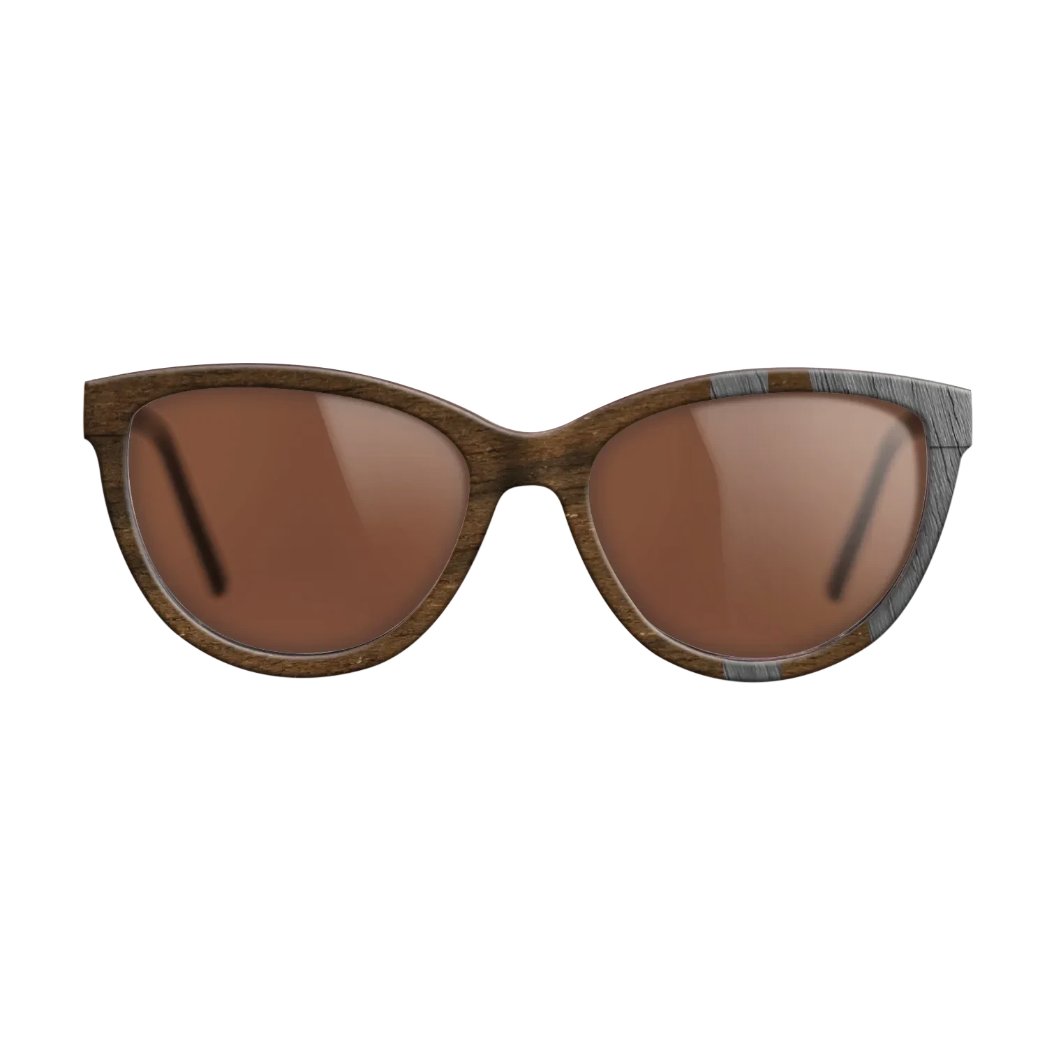 Ziricote Dark Quartered,Poplar Dyed: Grey: Bauhaus - The Maiden - Cat - SIRIS wood optic