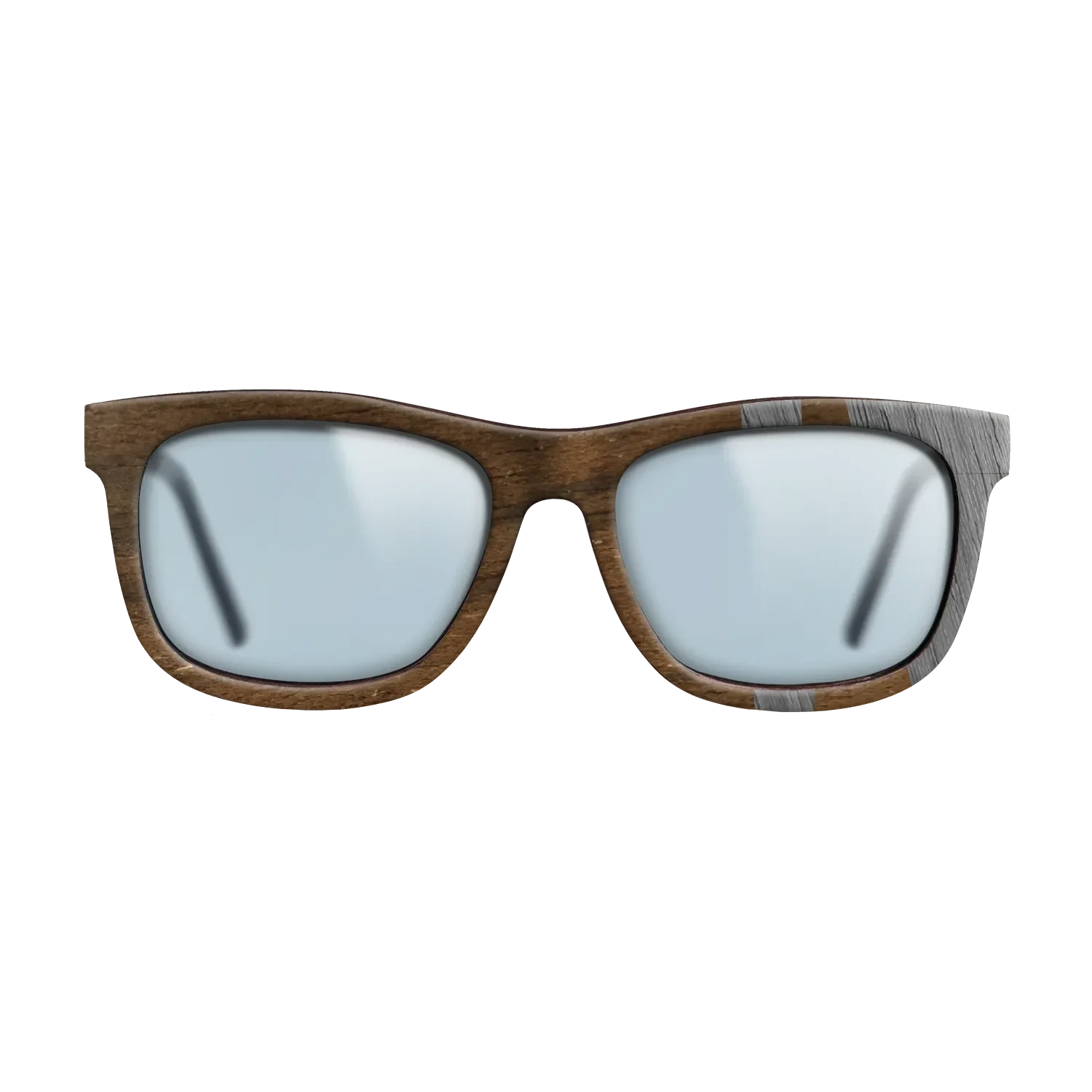 Ziricote Dark Quartered,Poplar Dyed: Grey: Bauhaus - The Hero - Square - SIRIS wood optic