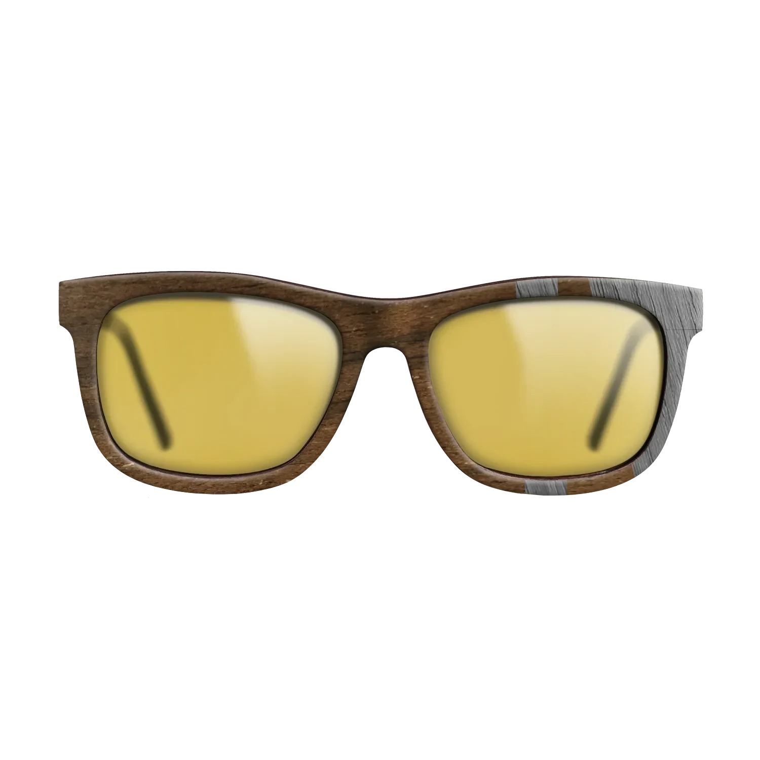 Ziricote Dark Quartered,Poplar Dyed: Grey: Bauhaus - The Hero - Square - SIRIS wood optic