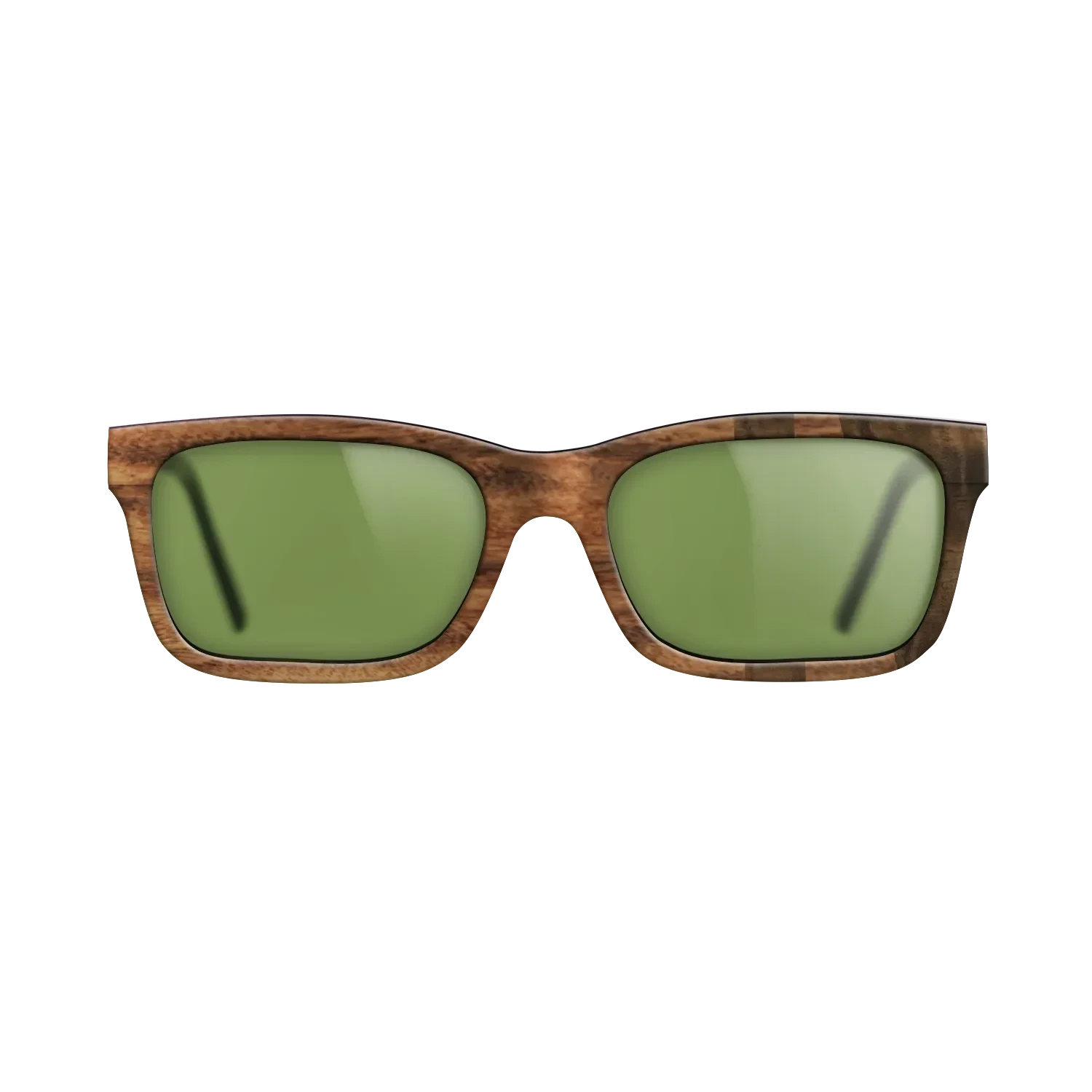 Santos Rosewood Dark,Fumed Eucalyptus: Bauhaus - The Sage - Rectangle - SIRIS wood optic