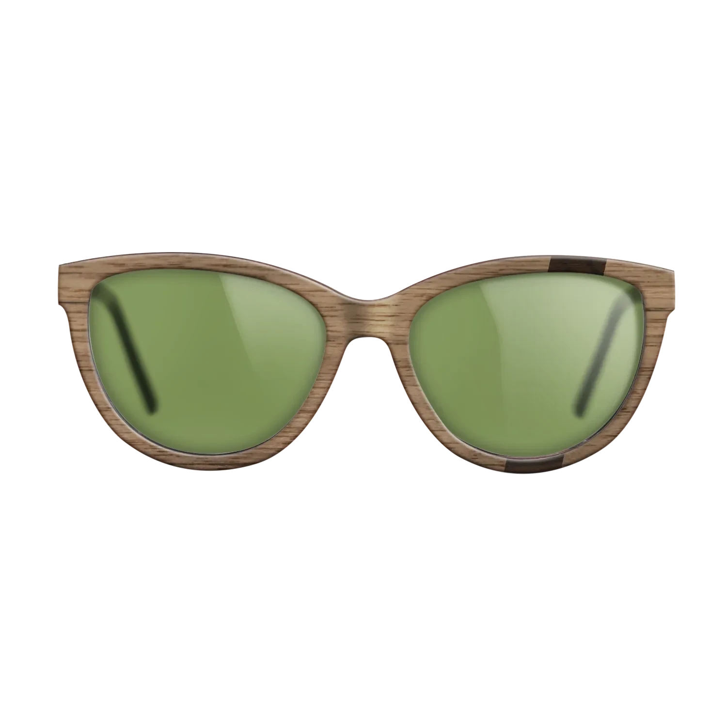 Ziricote Dark Quartered,Walnut: Straight Grain: Wedge - The Maiden - Cat - SIRIS wood optic