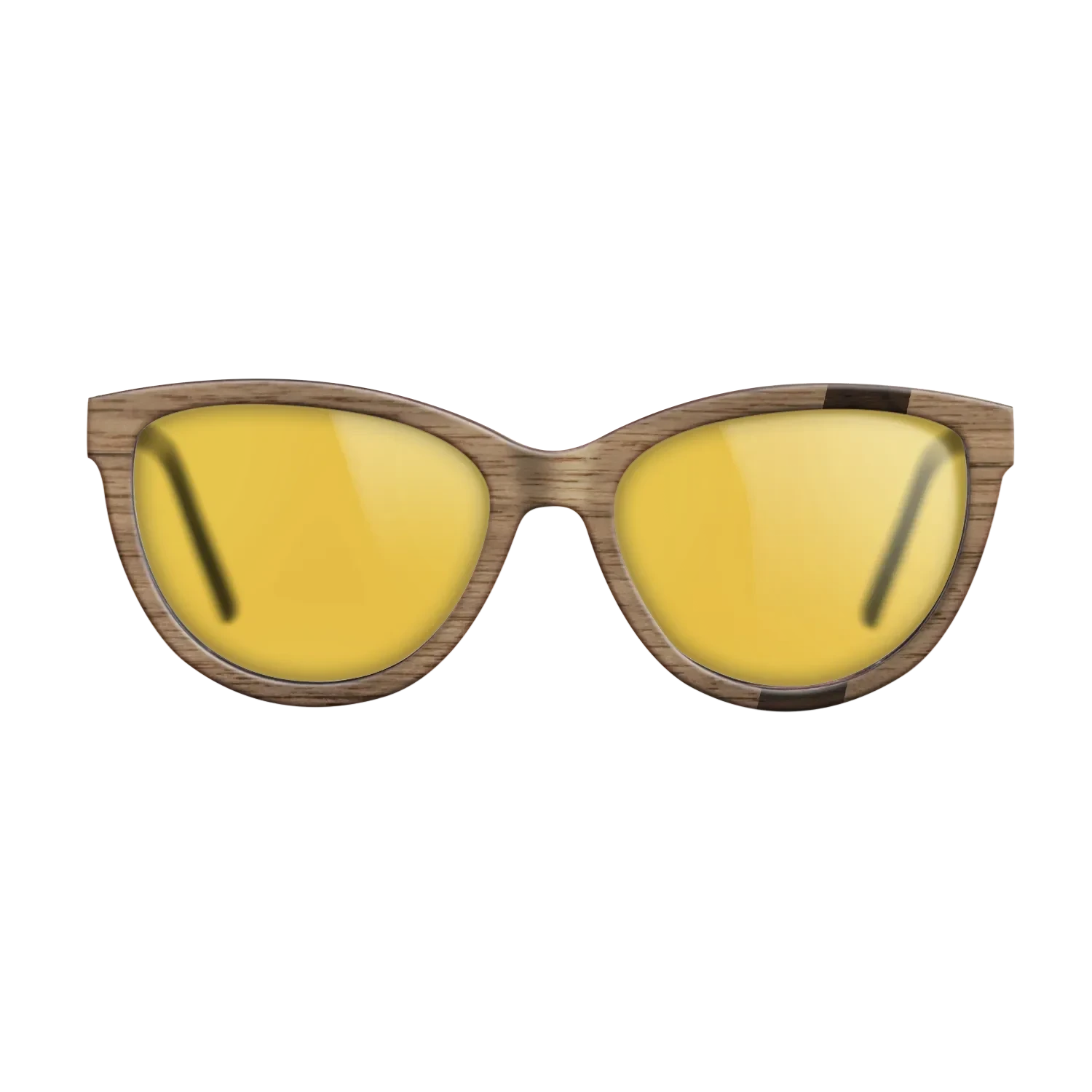 Ziricote Dark Quartered,Walnut: Straight Grain: Wedge - The Maiden - Cat - SIRIS wood optic