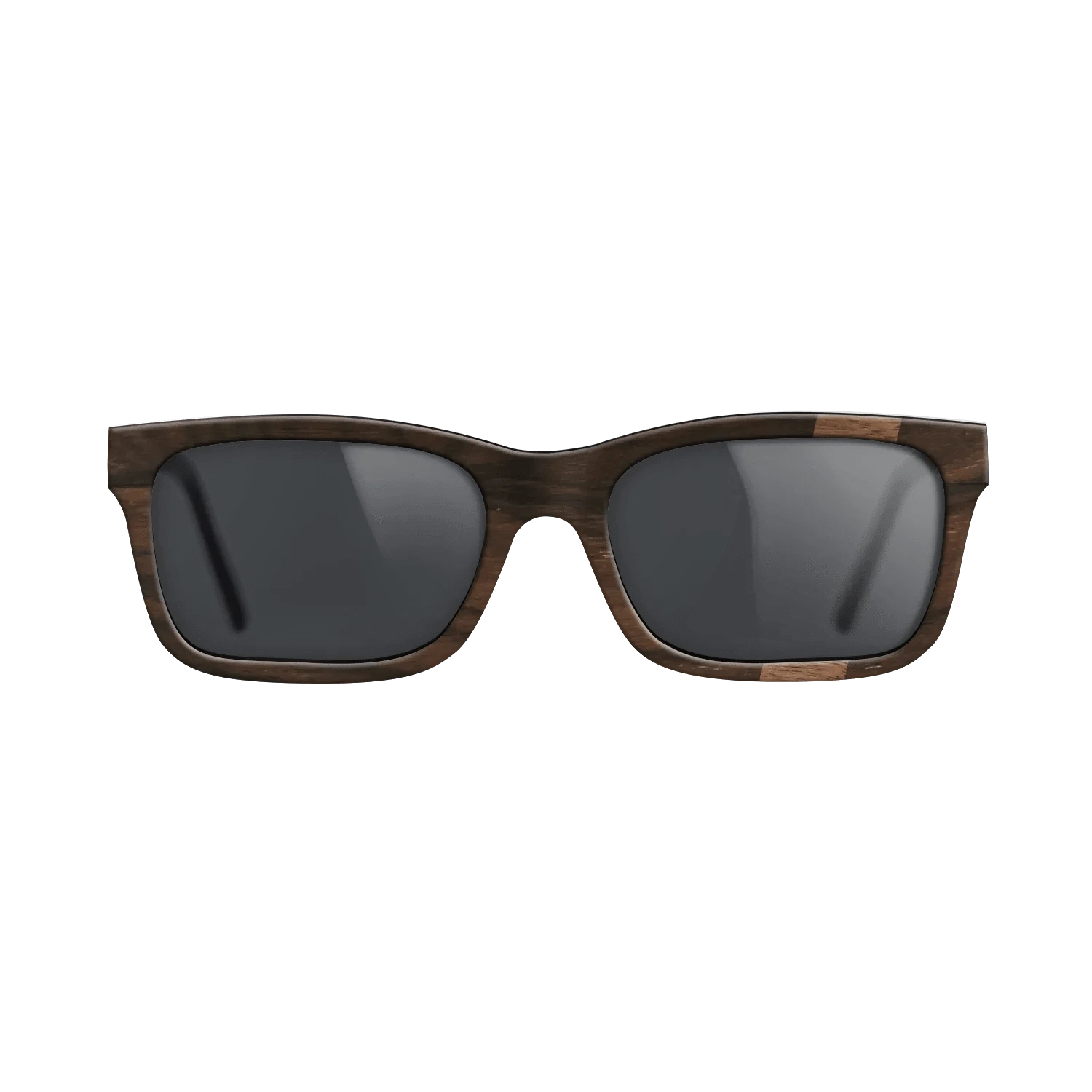 Walnut Claro Light,Ziricote Dark Quartered: Wedge - The Sage - Rectangle - SIRIS wood optic