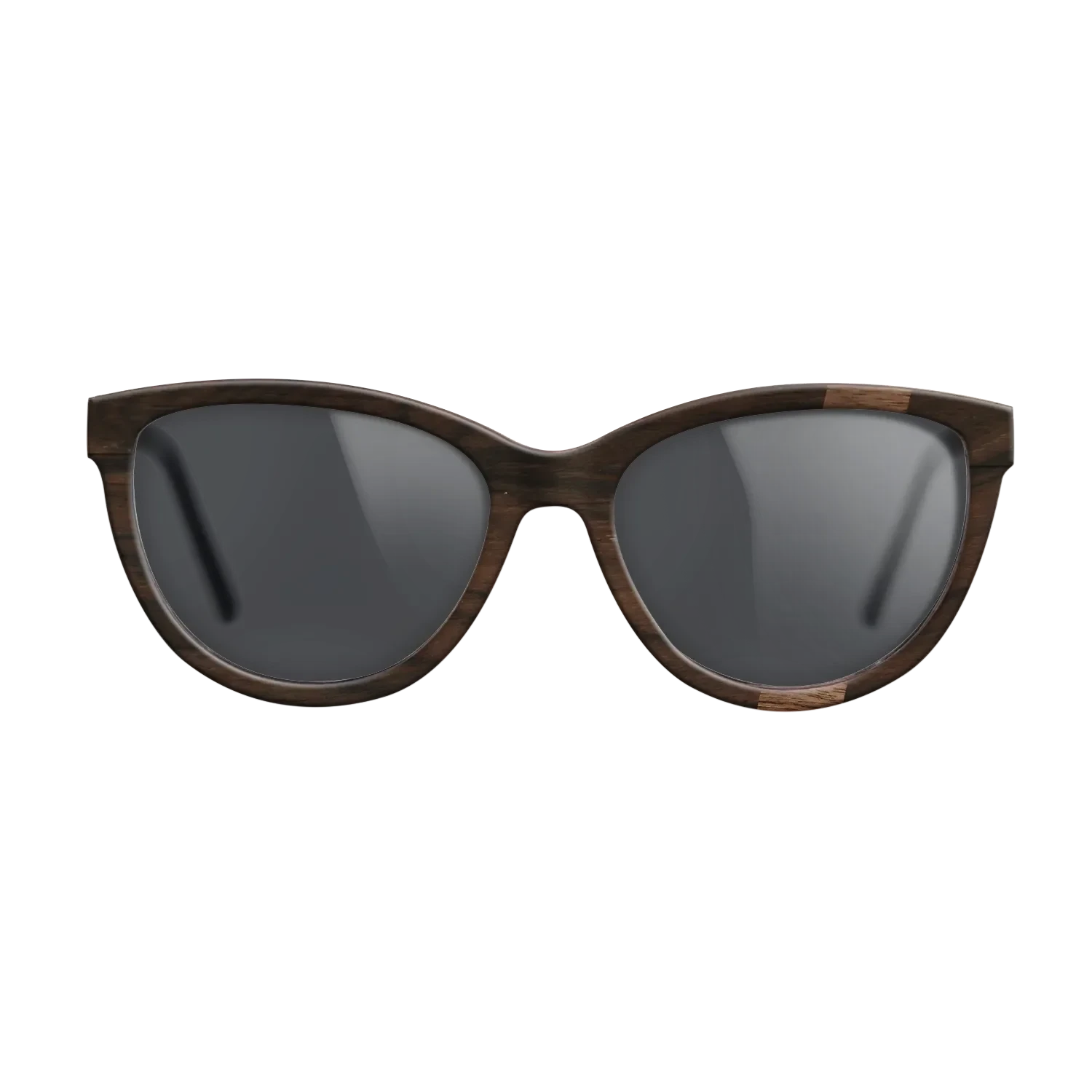 Walnut Claro Light,Ziricote Dark Quartered: Wedge - The Maiden - Cat - SIRIS wood optic
