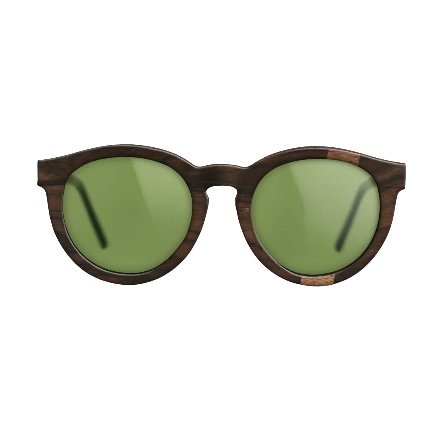 Walnut Claro Light,Ziricote Dark Quartered: Wedge - The Rebel - Round - SIRIS wood optic