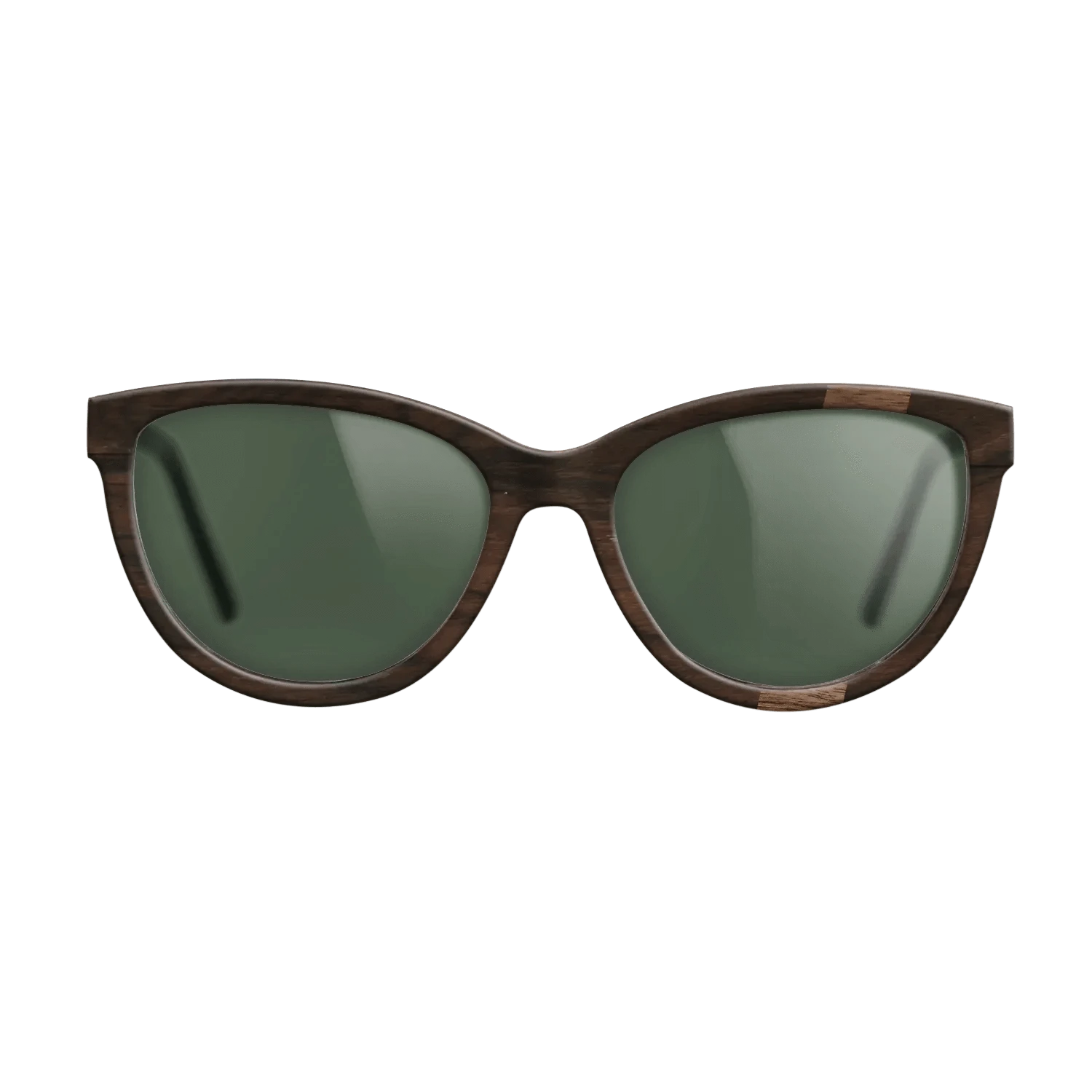 Walnut Claro Light,Ziricote Dark Quartered: Wedge - The Maiden - Cat - SIRIS wood optic