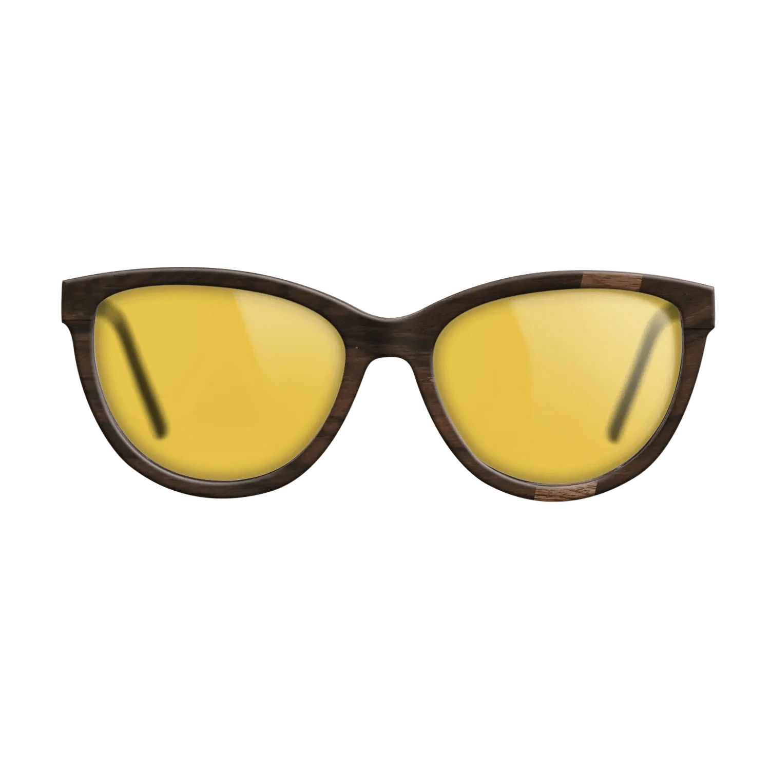 Walnut Claro Light,Ziricote Dark Quartered: Wedge - The Maiden - Cat - SIRIS wood optic