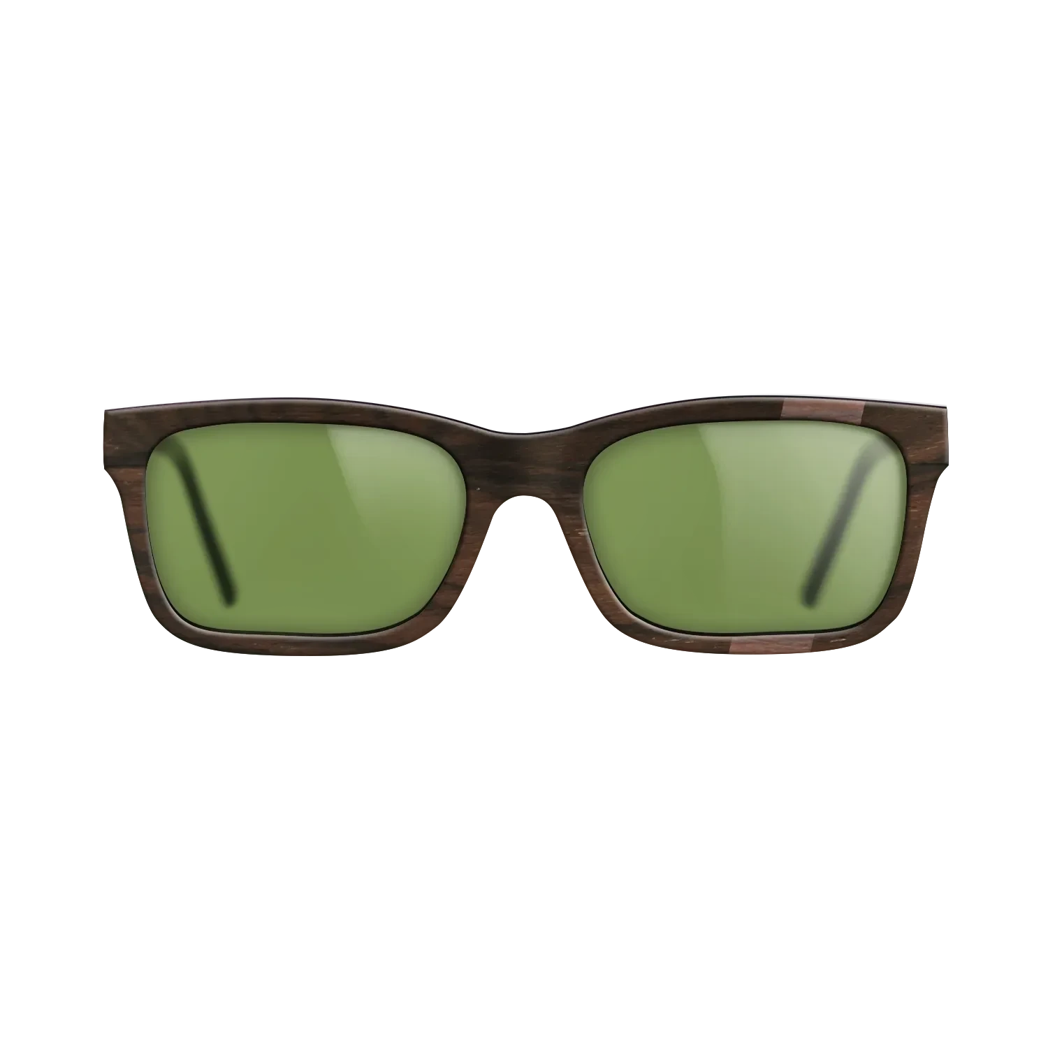 Rosewood Reconstituted,Ziricote Dark Quartered: Wedge - The Sage - Rectangle - SIRIS wood optic