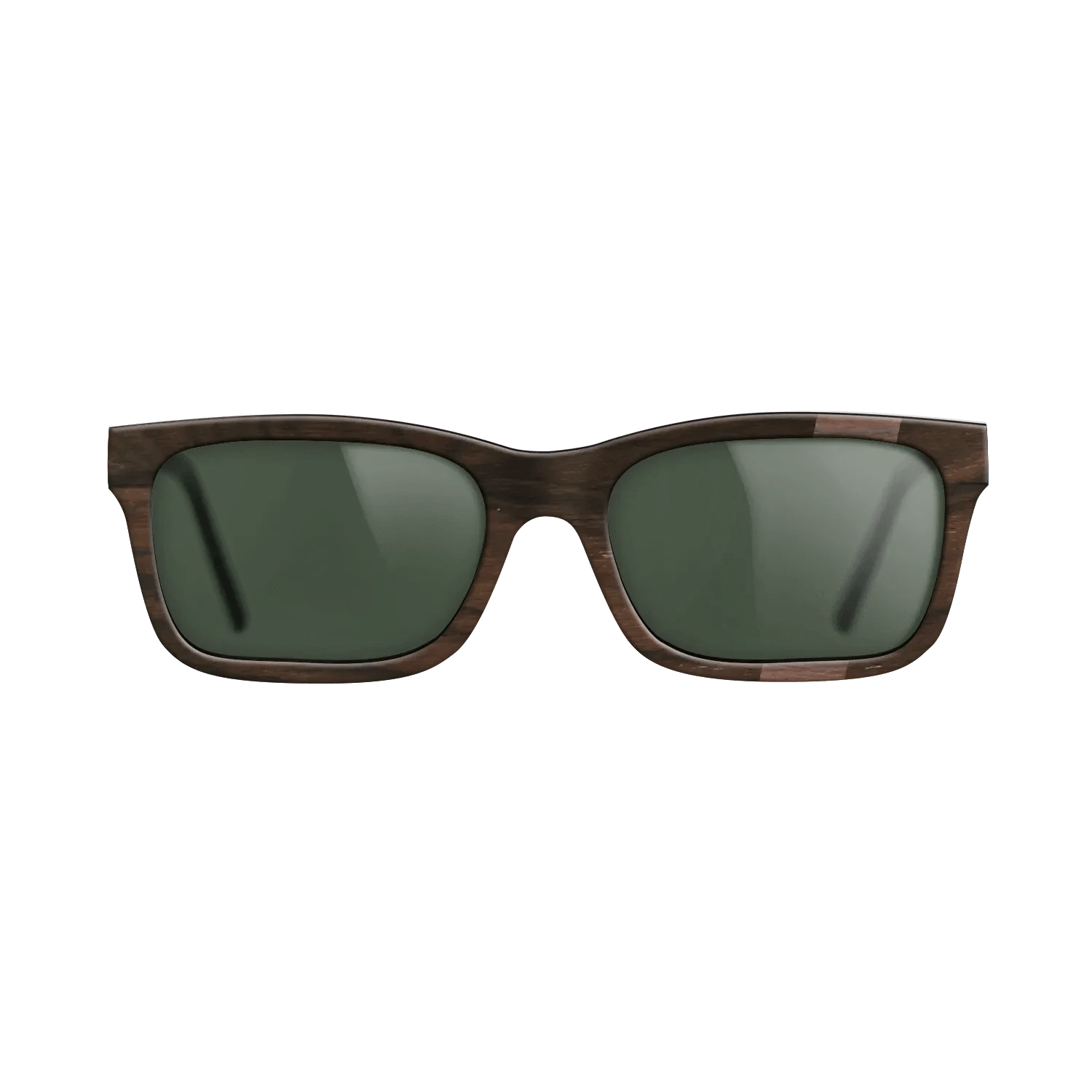 Rosewood Reconstituted,Ziricote Dark Quartered: Wedge - The Sage - Rectangle - SIRIS wood optic