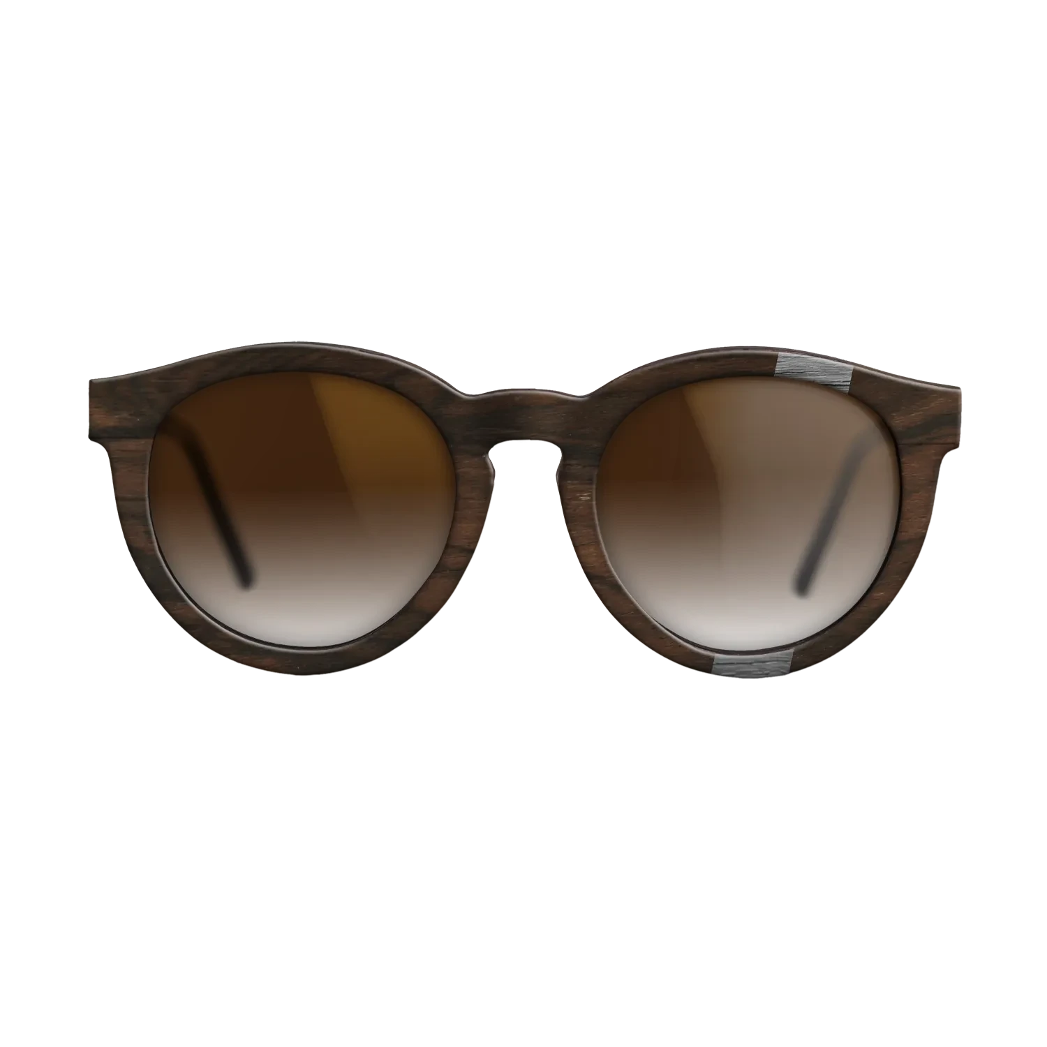Poplar Dyed: Grey,Ziricote Dark Quartered: Wedge - The Rebel - Round - SIRIS wood optic