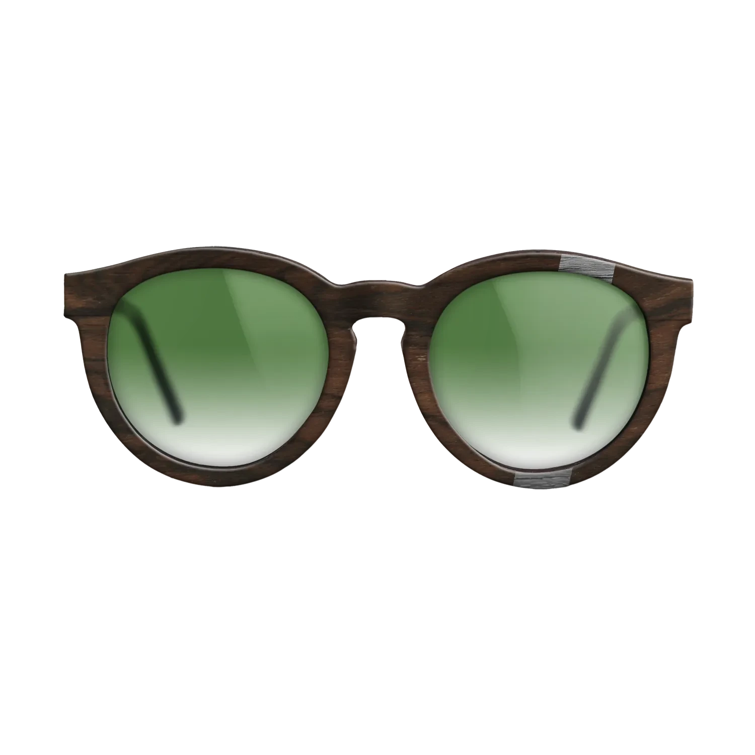 Poplar Dyed: Grey,Ziricote Dark Quartered: Wedge - The Rebel - Round - SIRIS wood optic