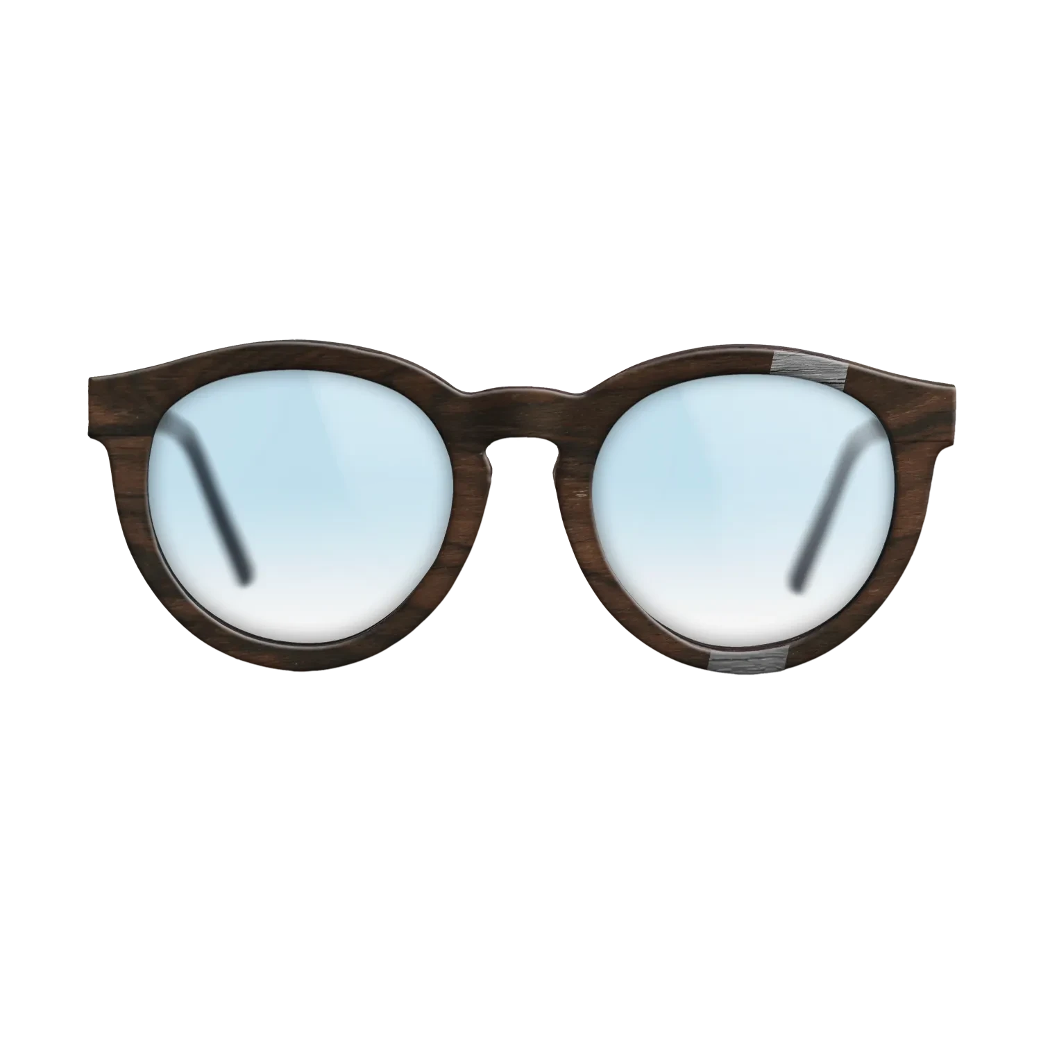 Poplar Dyed: Grey,Ziricote Dark Quartered: Wedge - The Rebel - Round - SIRIS wood optic