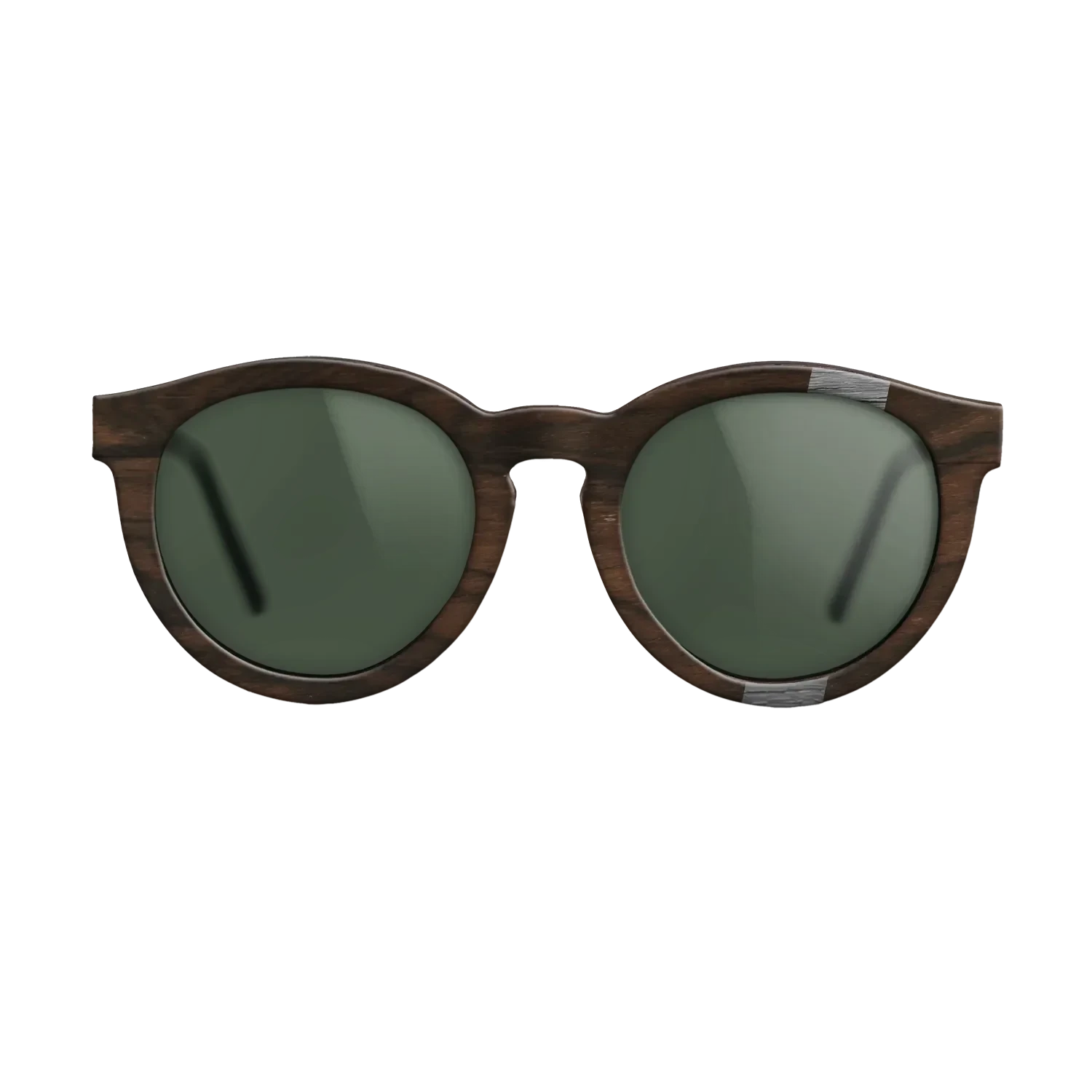 Poplar Dyed: Grey,Ziricote Dark Quartered: Wedge - The Rebel - Round - SIRIS wood optic