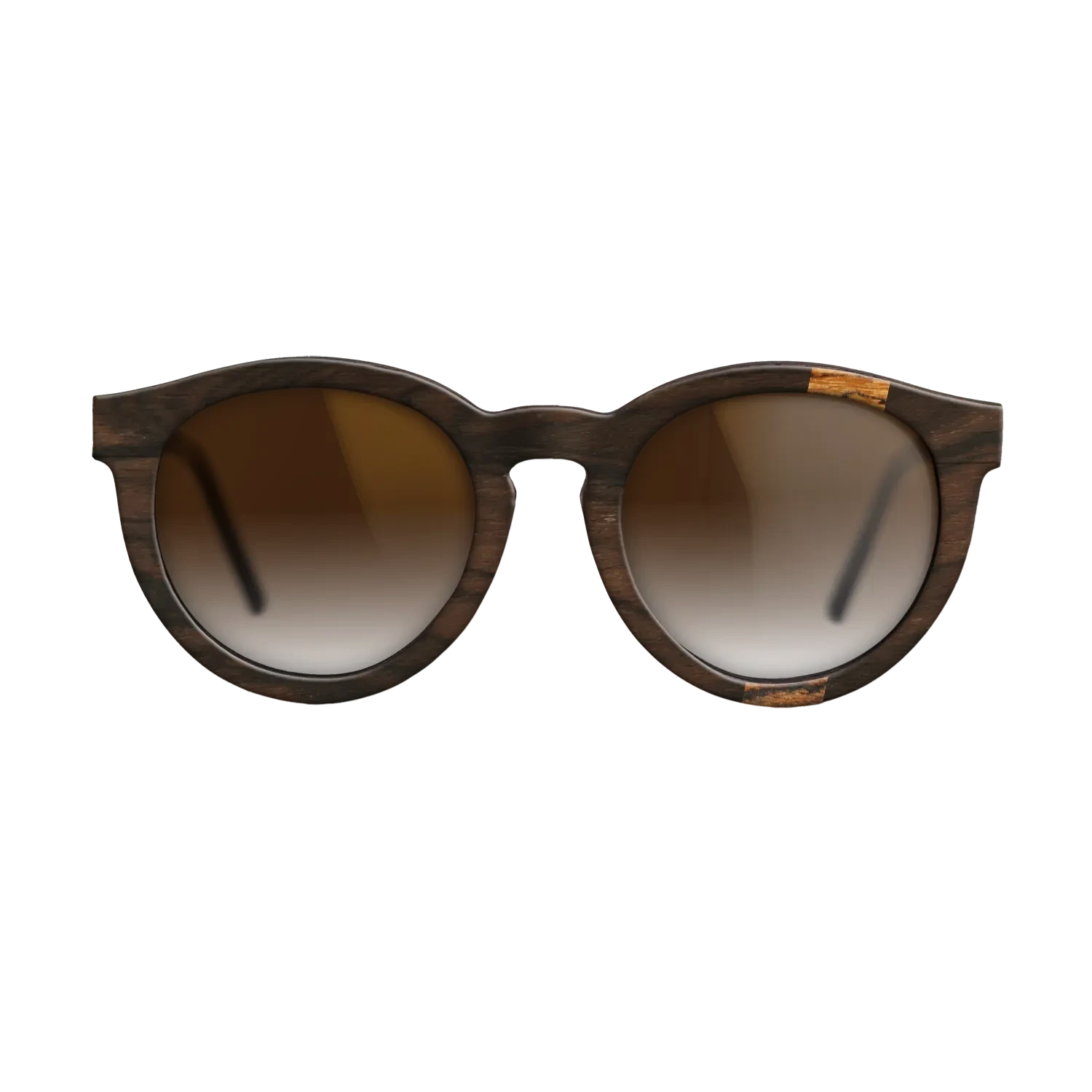 Ziricote Dark Quartered,Bocote: Wedge - The Rebel - Round - SIRIS wood optic