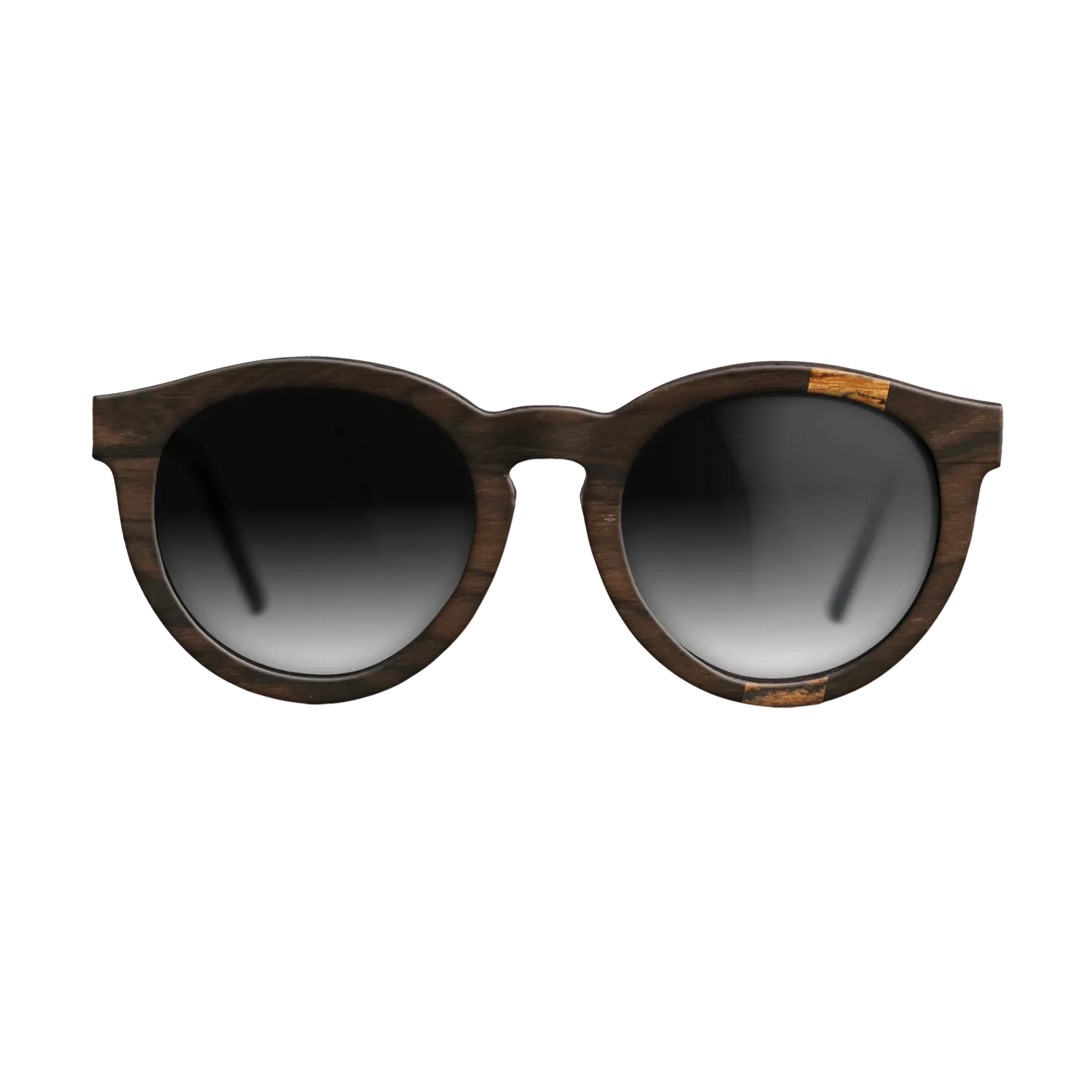 Ziricote Dark Quartered,Bocote: Wedge - The Rebel - Round - SIRIS wood optic