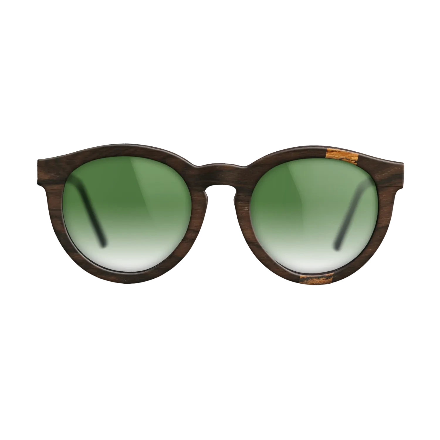 Ziricote Dark Quartered,Bocote: Wedge - The Rebel - Round - SIRIS wood optic