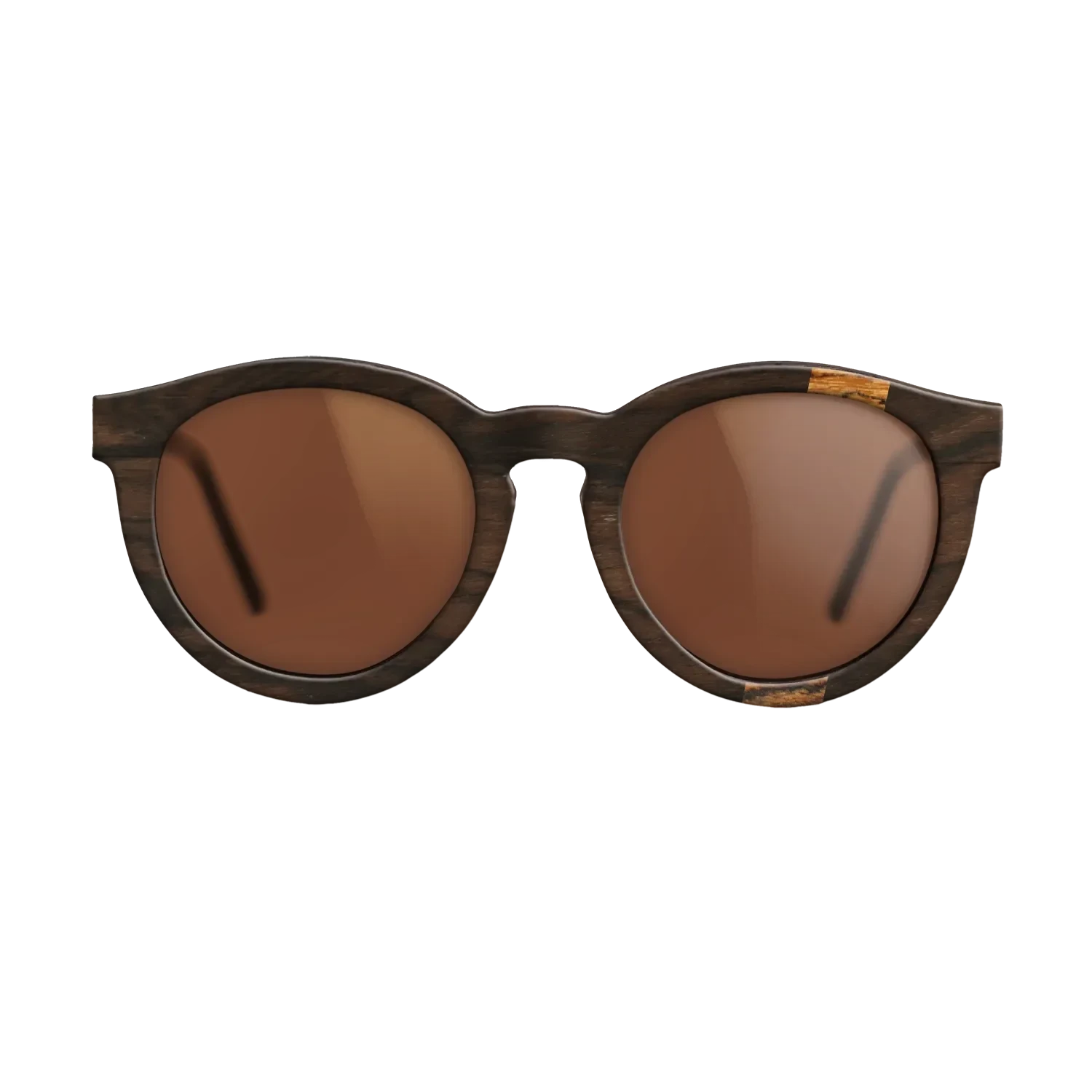 Ziricote Dark Quartered,Bocote: Wedge - The Rebel - Round - SIRIS wood optic